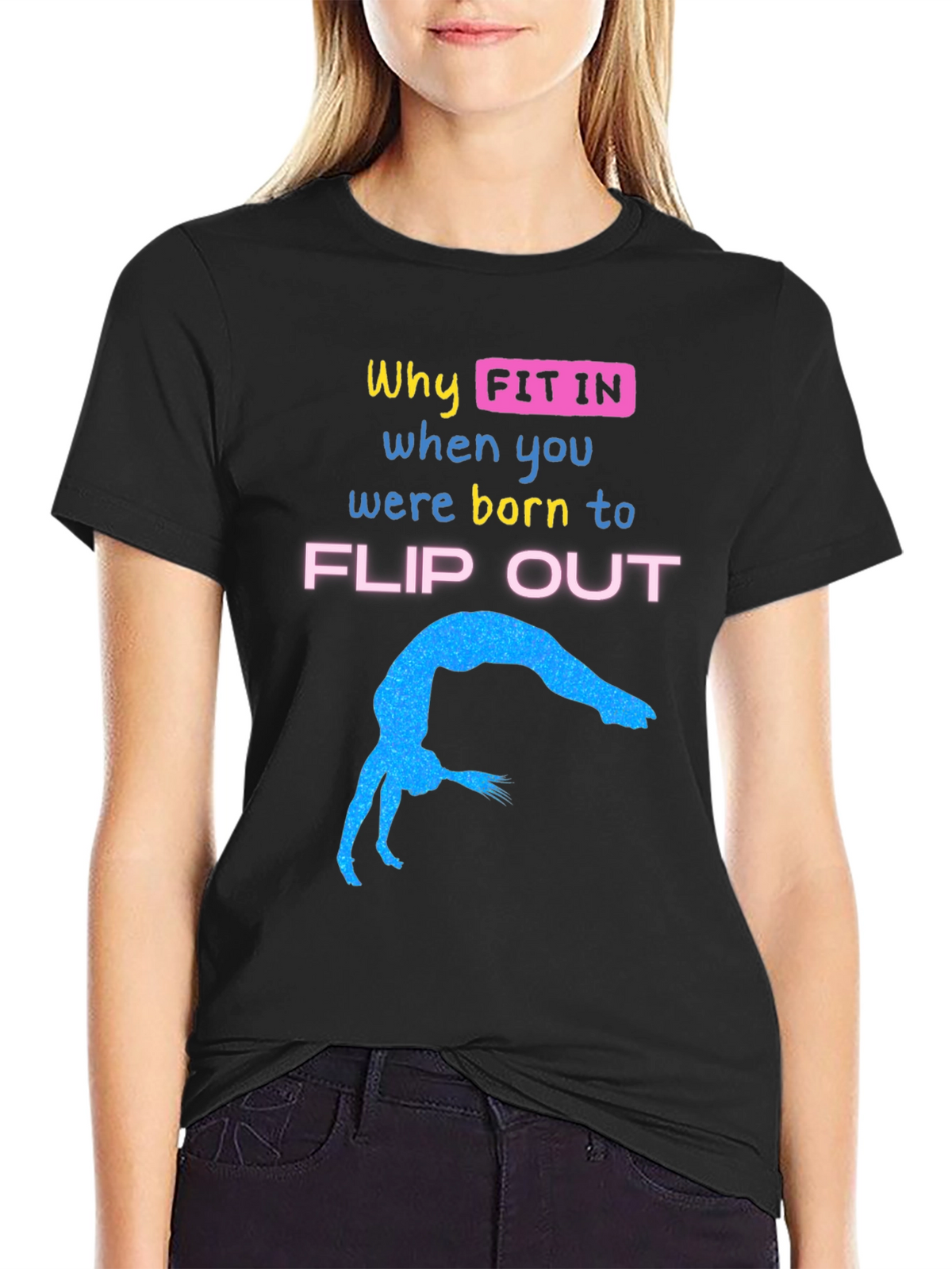 Gymnastics Flip Out T-Shirt
