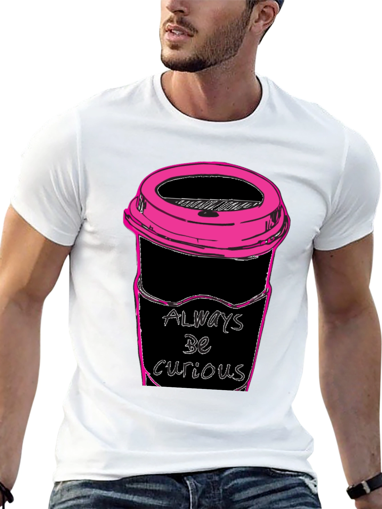 Always Be Curious Coffee T-Shirt