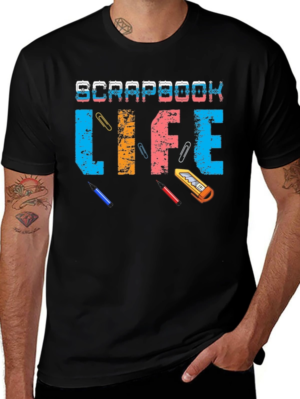 Scrapbook Life Graphic Tee