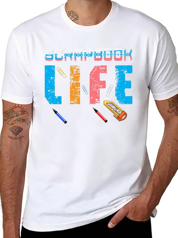 Scrapbook Life Graphic Tee