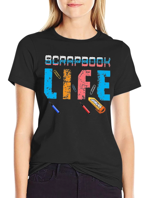 Scrapbook Life Graphic Tee