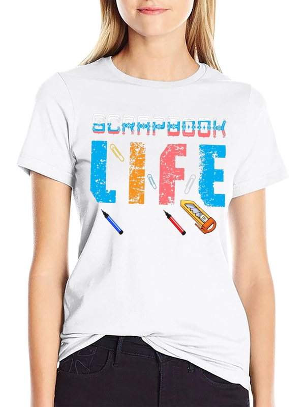 Scrapbook Life Graphic Tee