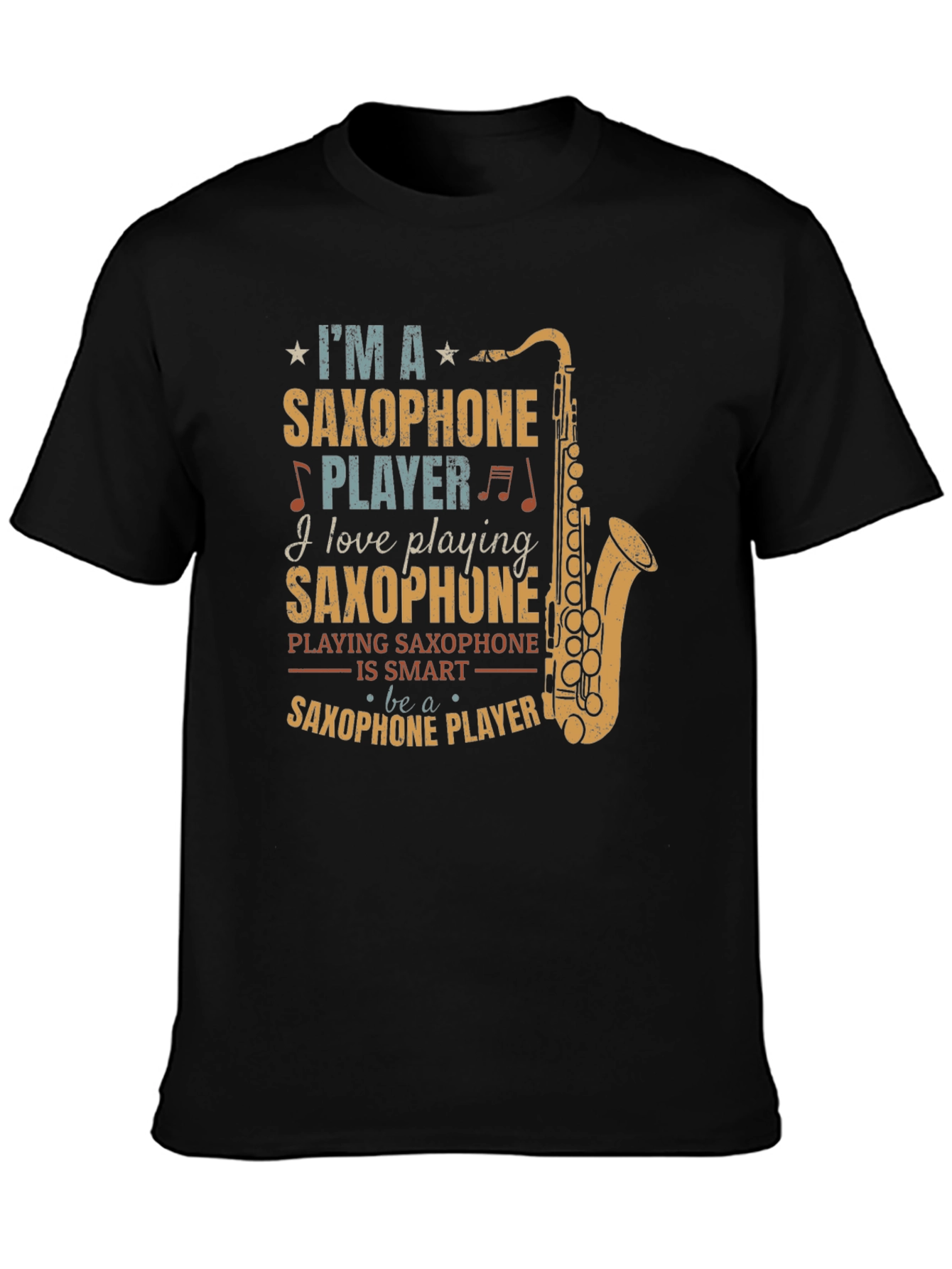 Saxophone Player T-Shirt - Music Lover Gift