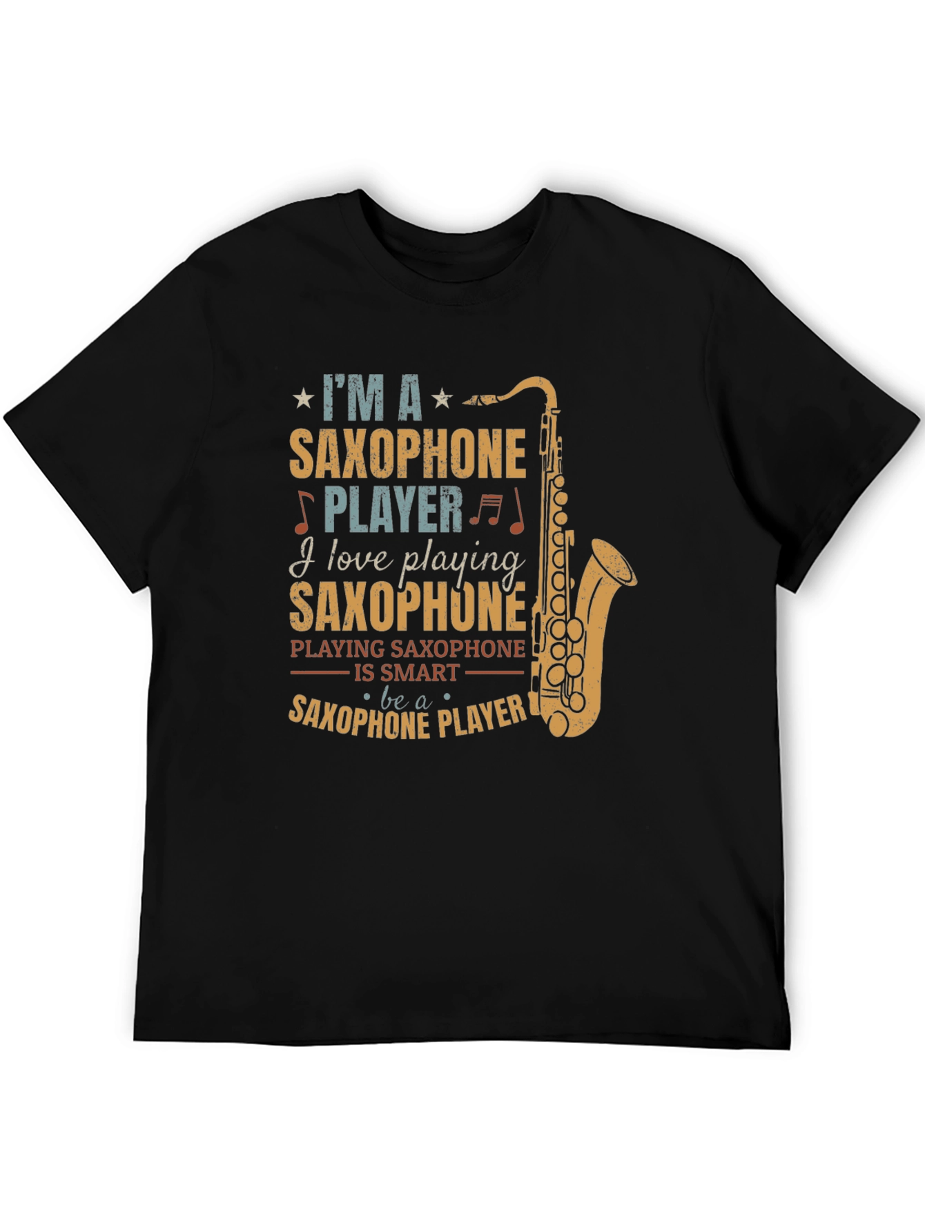 Saxophone Player T-Shirt - Music Lover Gift
