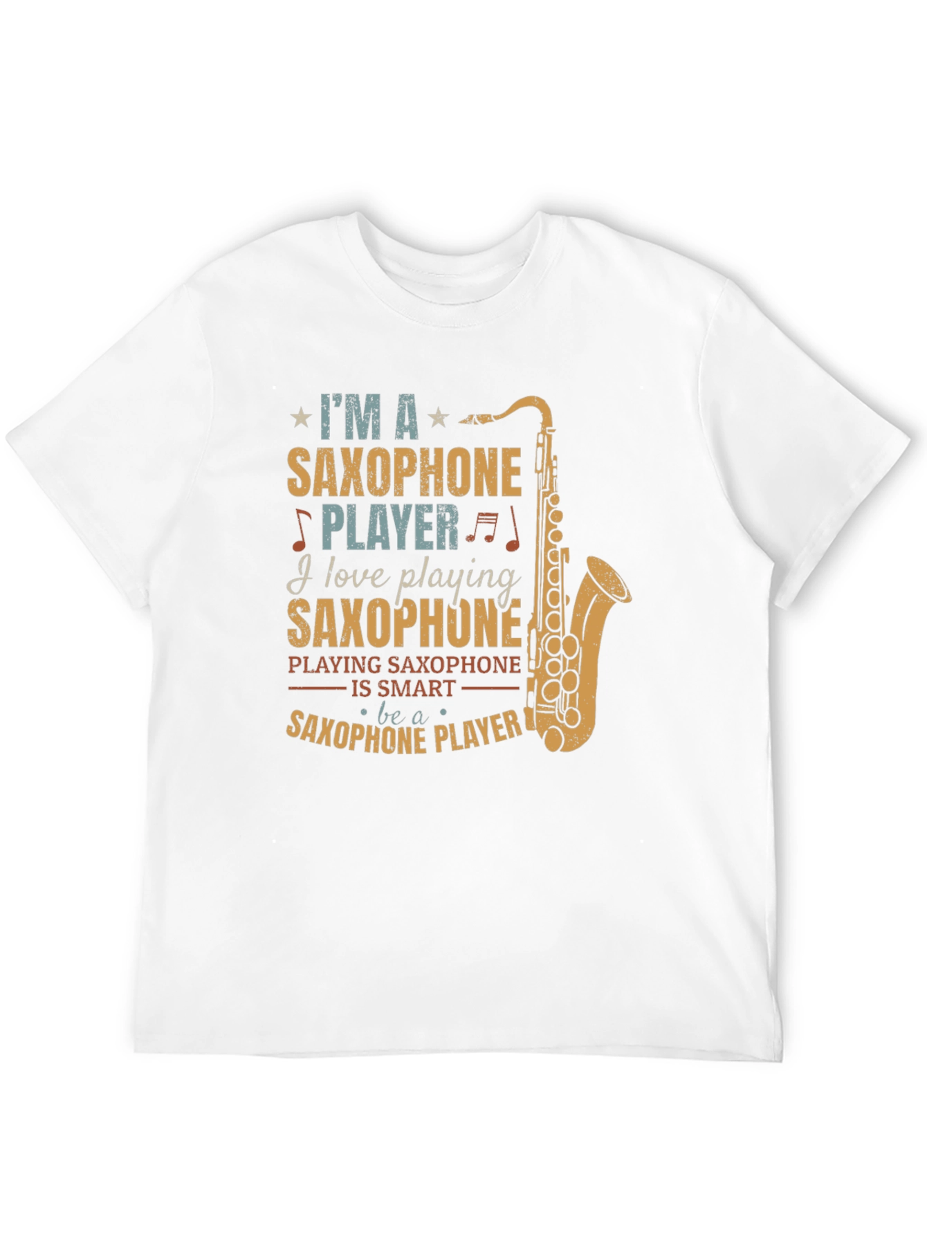 Saxophone Player T-Shirt - Music Lover Gift