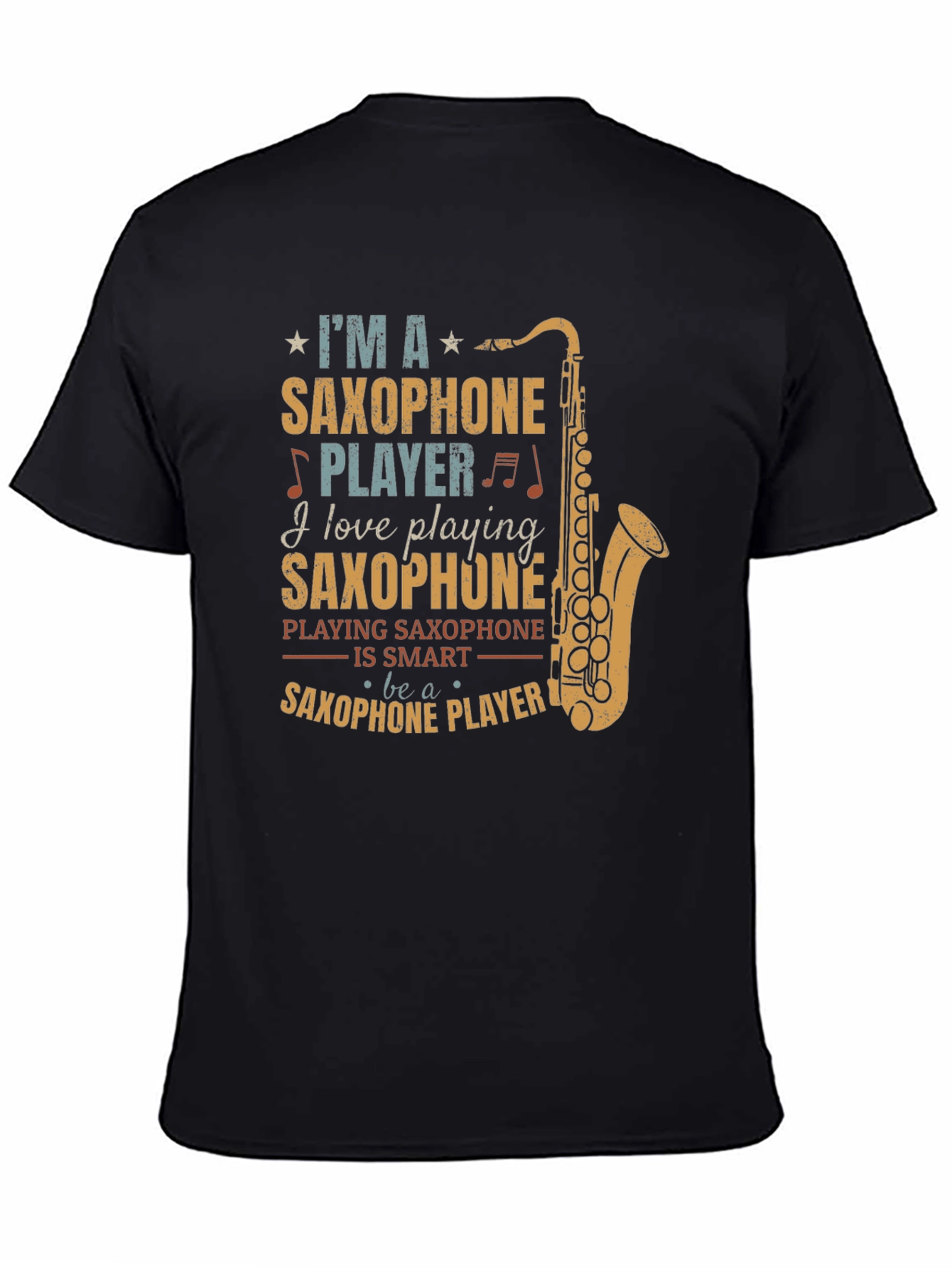 Saxophone Player T-Shirt - Music Lover Gift