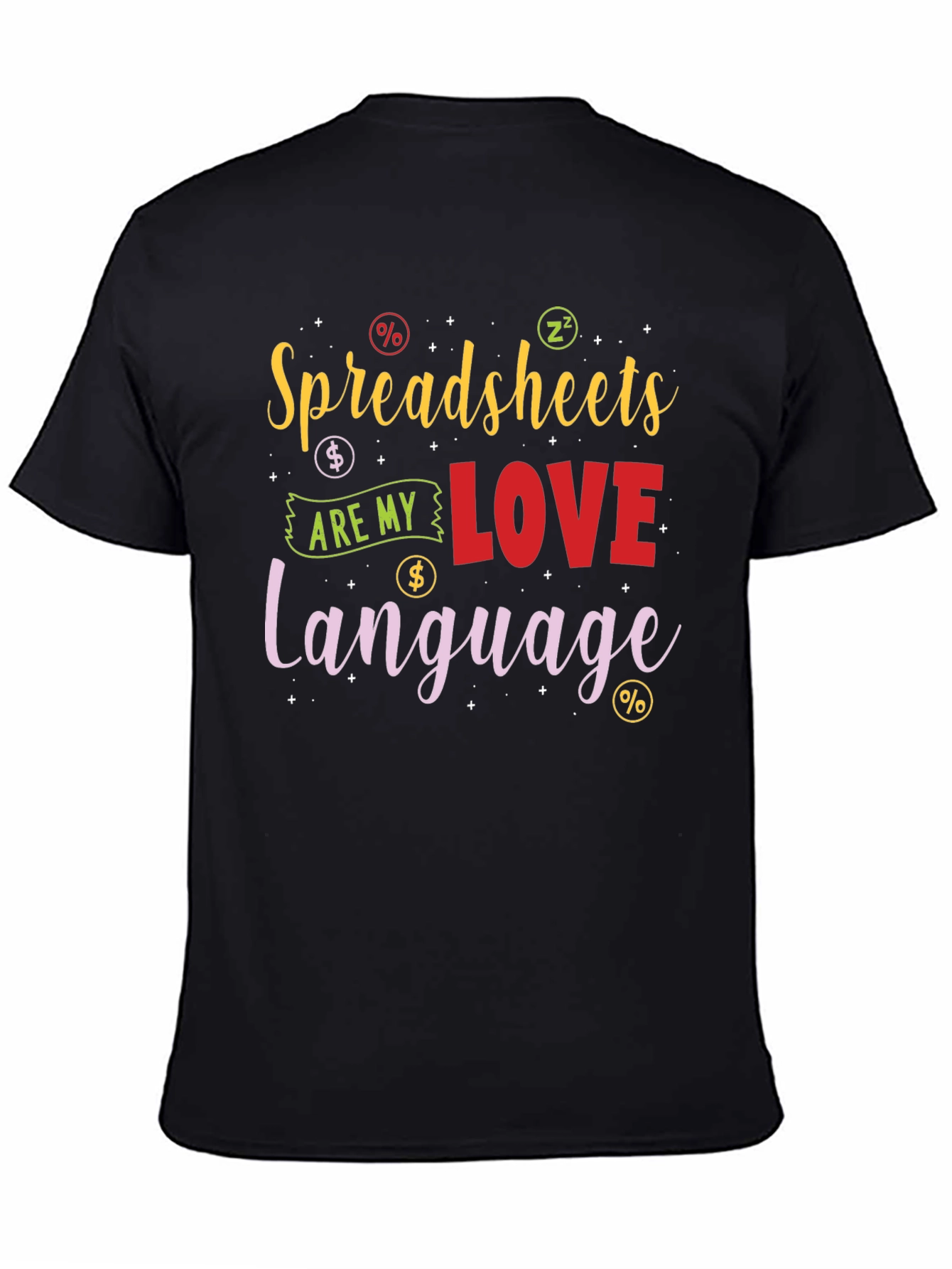 Spreadsheets Love Language T-Shirt