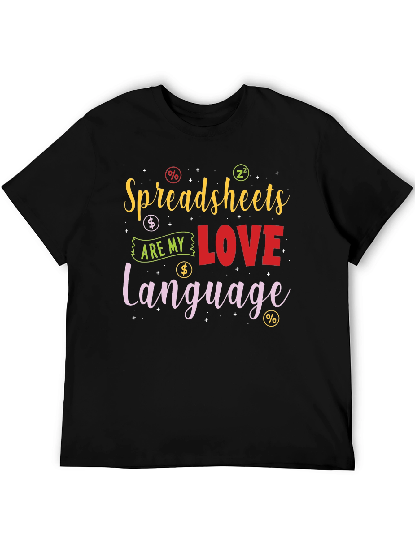 Spreadsheets Love Language T-Shirt