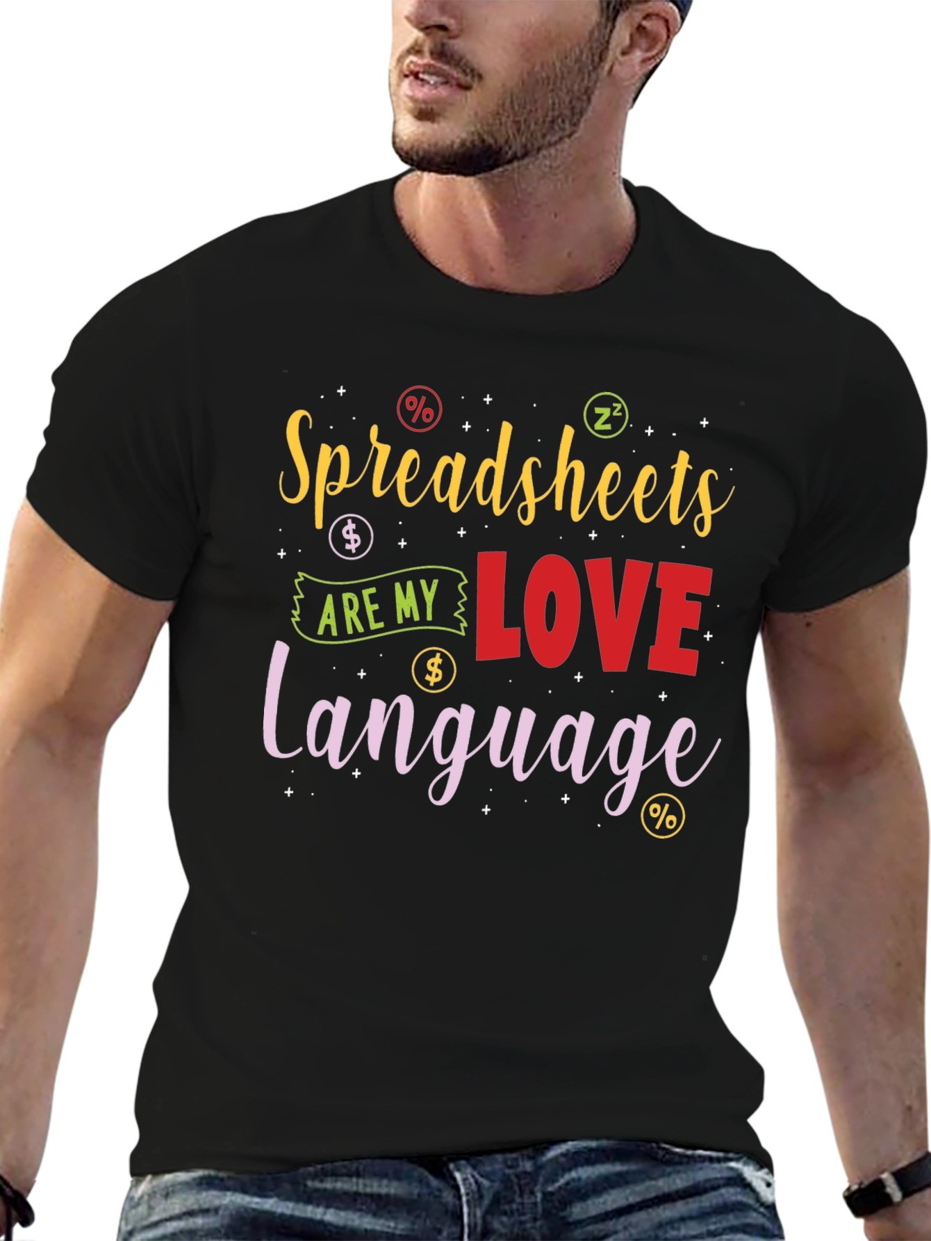 Spreadsheets Love Language T-Shirt