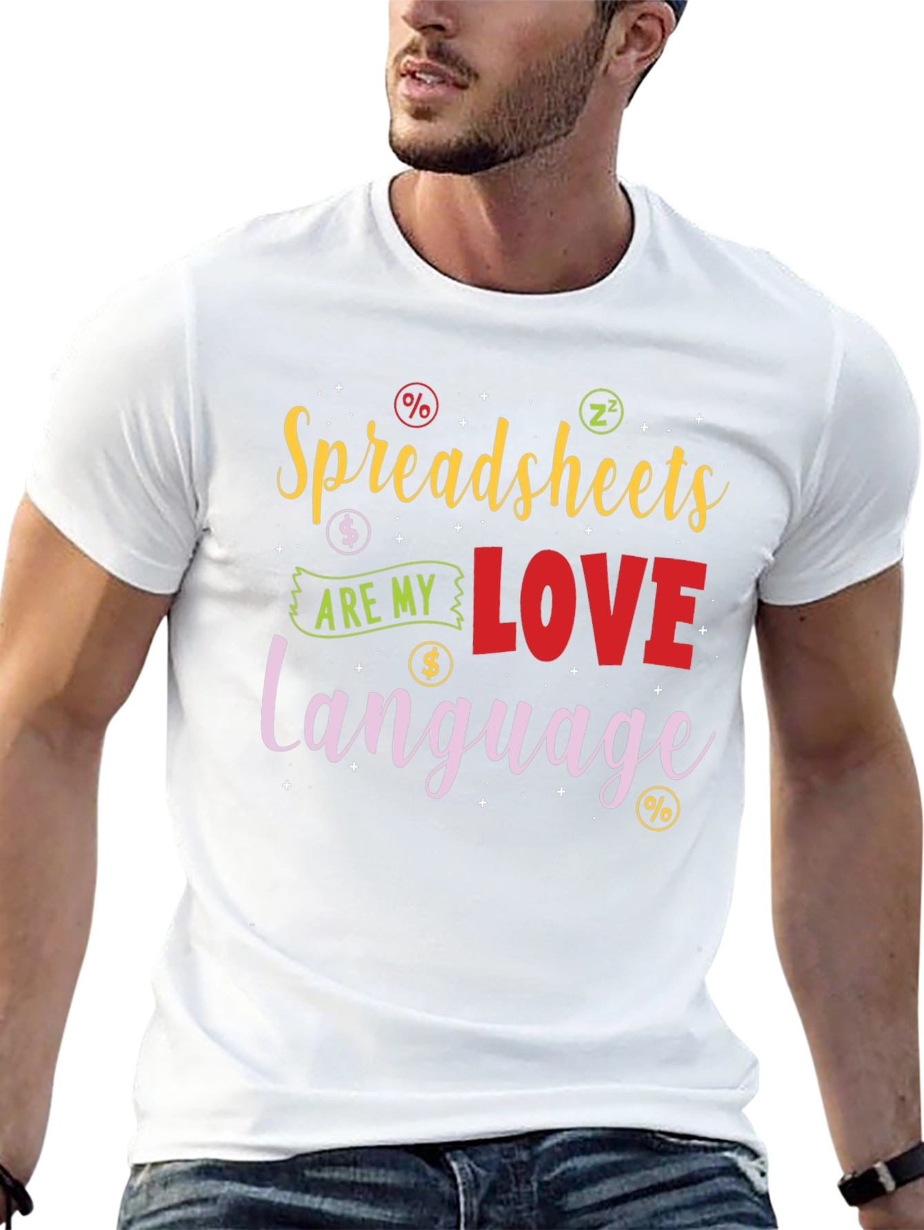 Spreadsheets Love Language T-Shirt