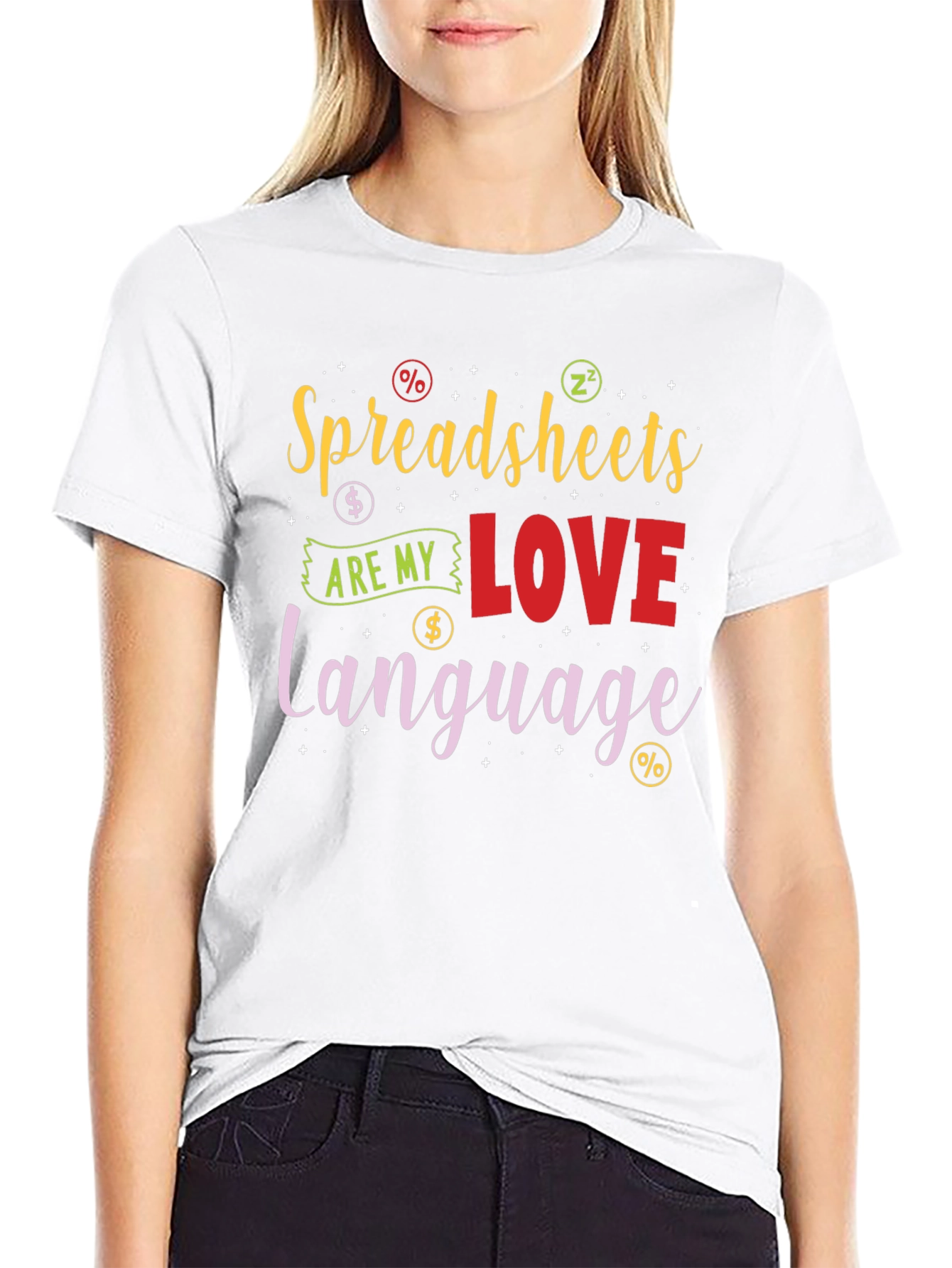 Spreadsheets Love Language T-Shirt