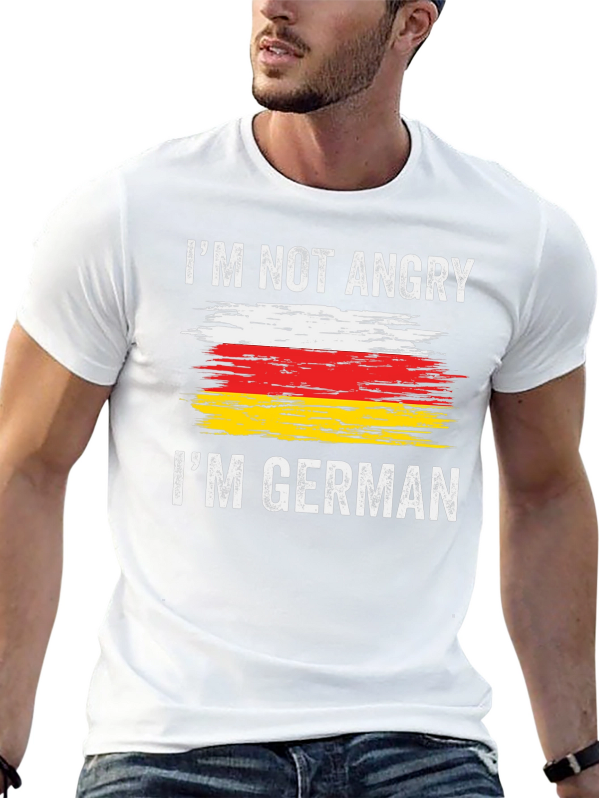 Im Not Angry Im German T-Shirt