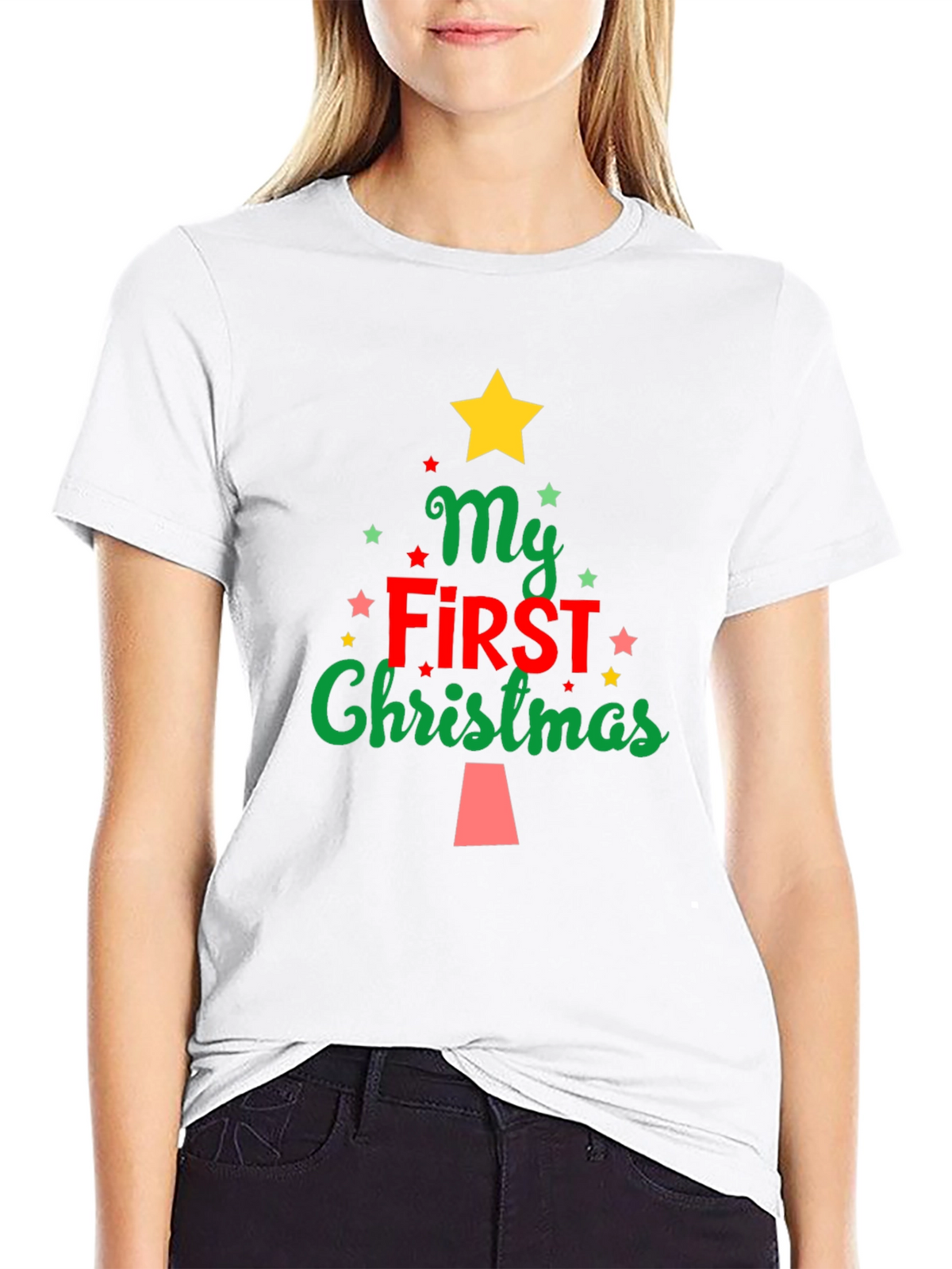 My First Christmas T-Shirt Holiday Tee