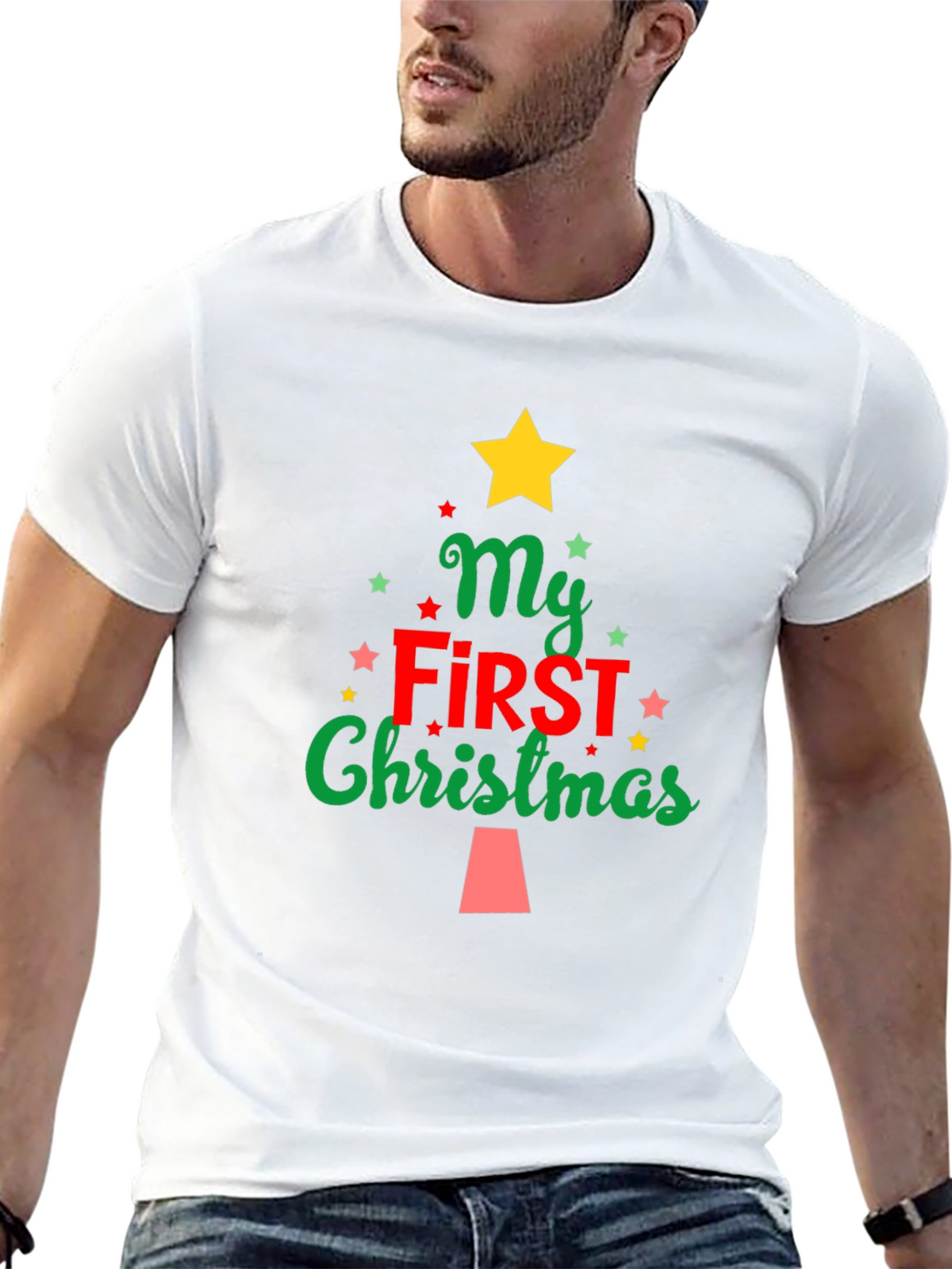 My First Christmas T-Shirt Holiday Tee