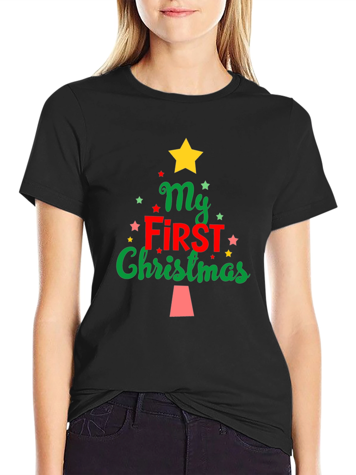 My First Christmas T-Shirt Holiday Tee