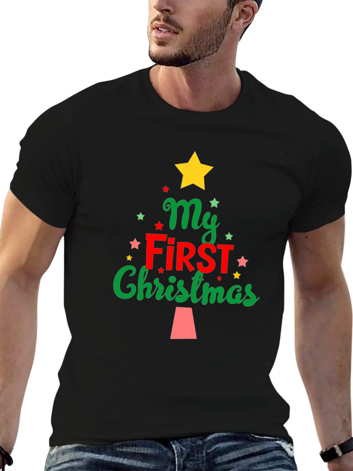 My First Christmas T-Shirt Holiday Tee