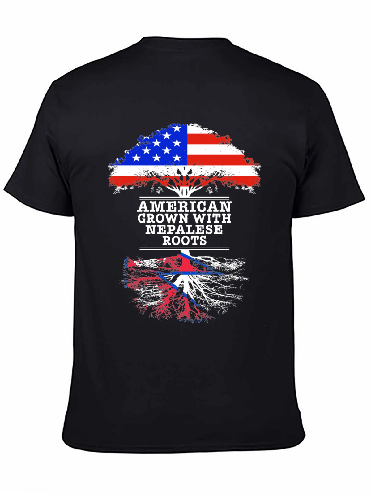 American Grown with Nepalese Roots T-Shirt