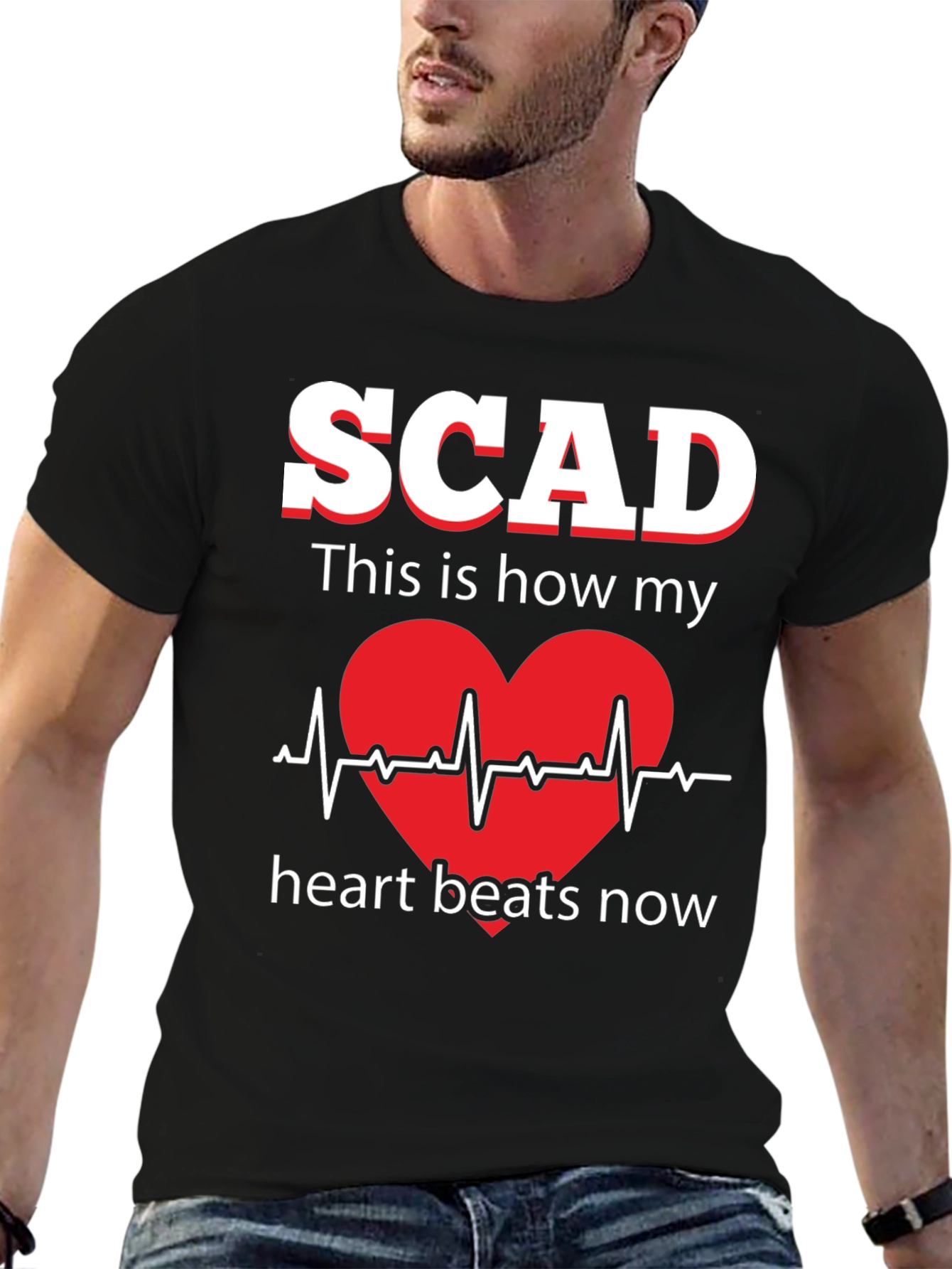 SCAD Heartbeat Graphic T-Shirt