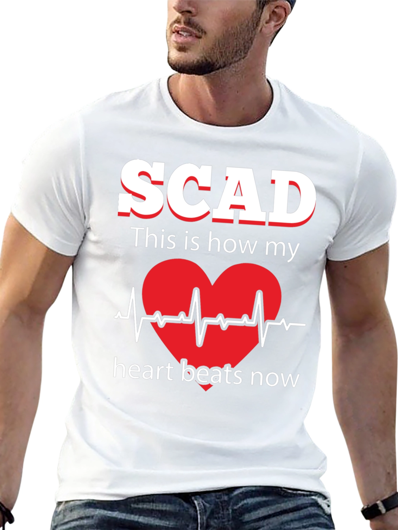 SCAD Heartbeat Graphic T-Shirt