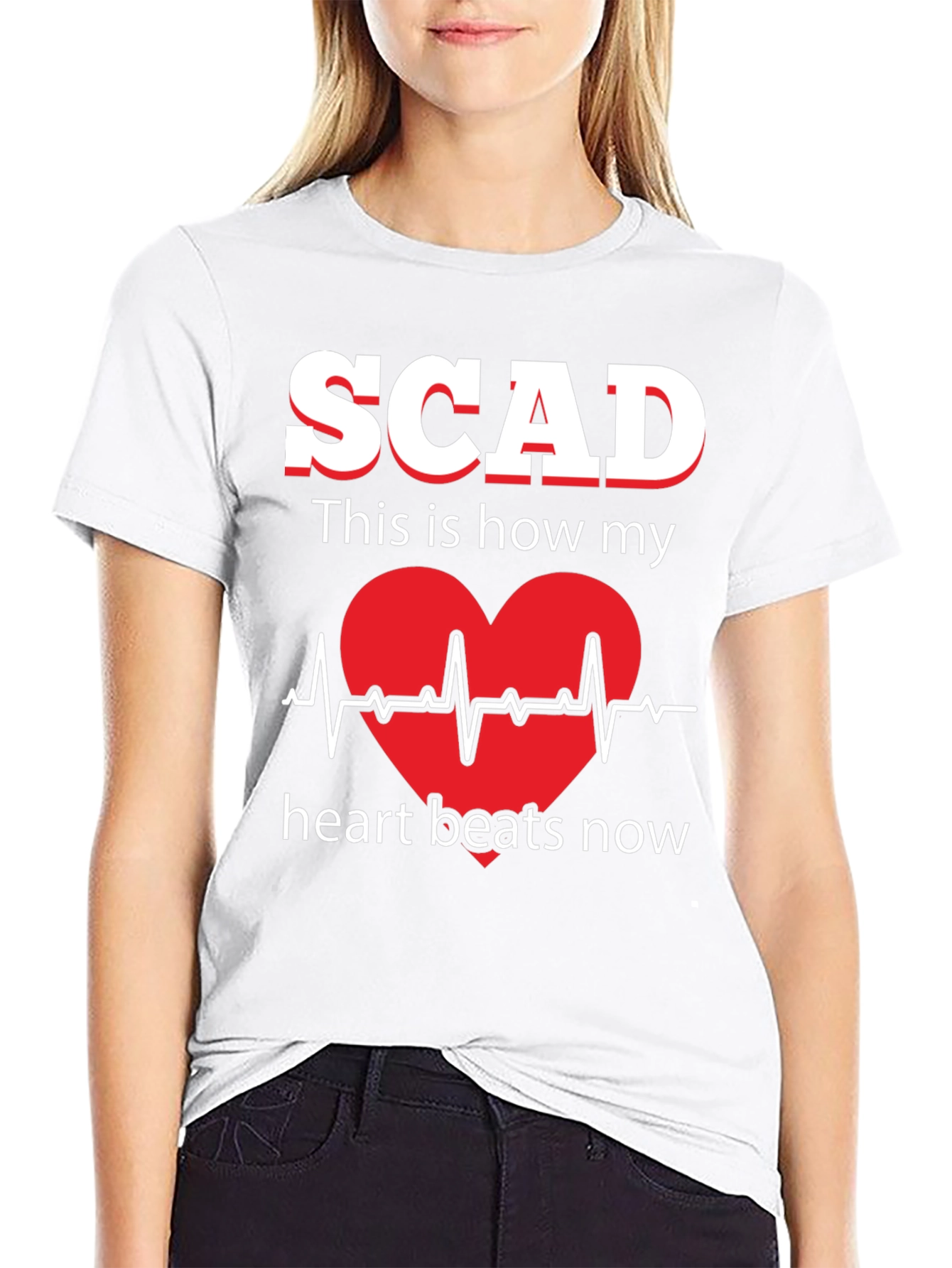 SCAD Heartbeat Graphic T-Shirt