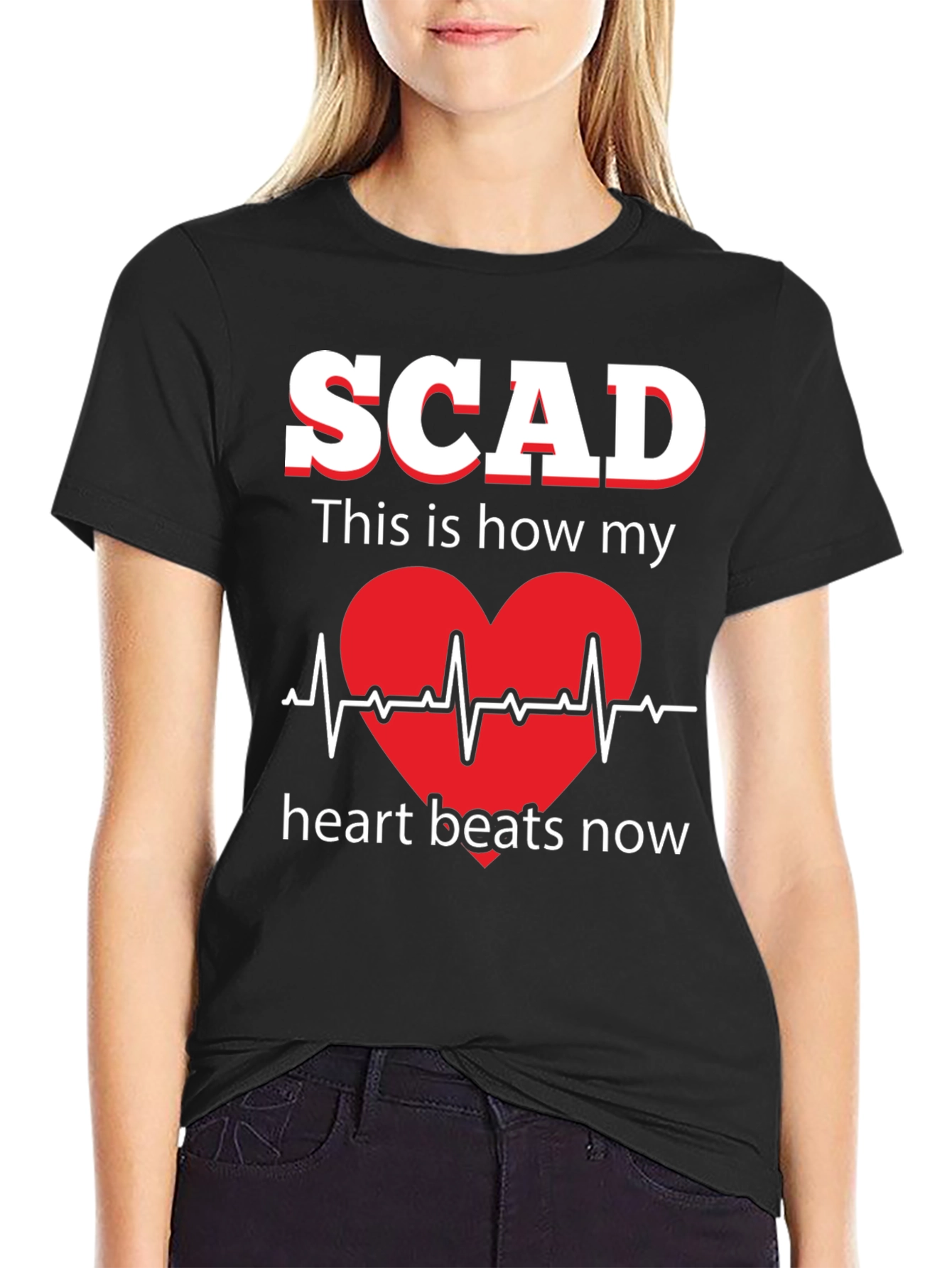 SCAD Heartbeat Graphic T-Shirt