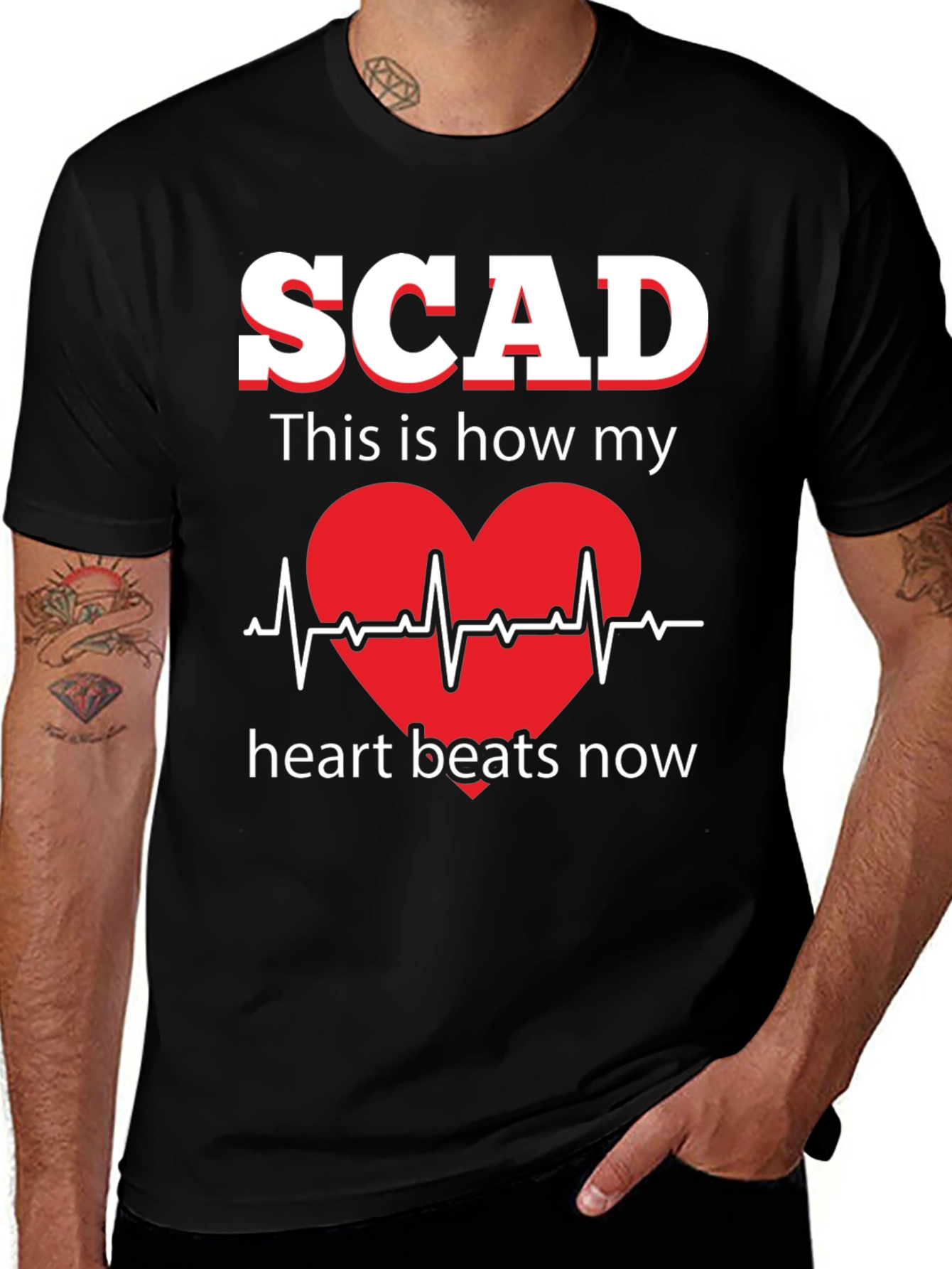 SCAD Heartbeat Graphic T-Shirt