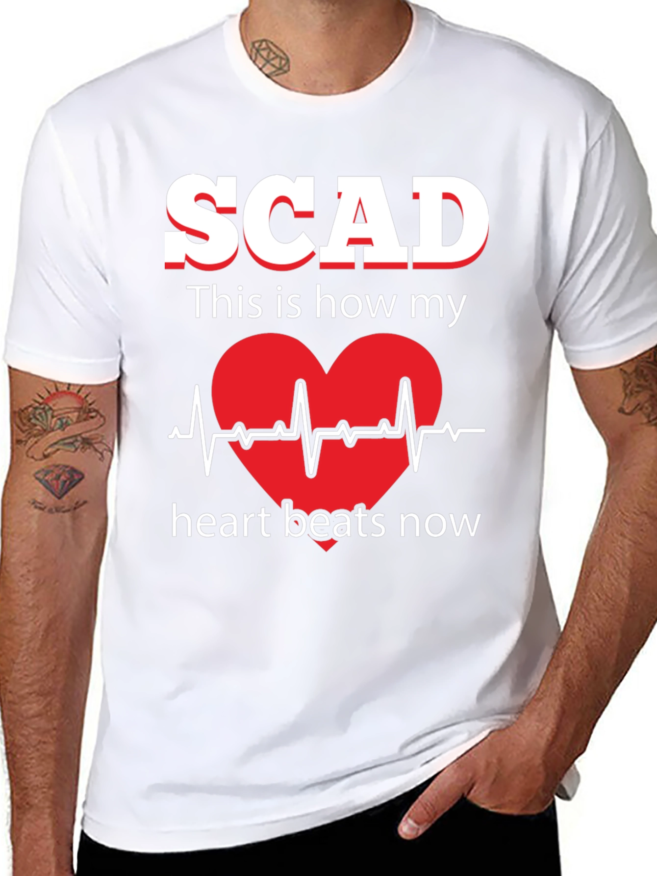 SCAD Heartbeat Graphic T-Shirt