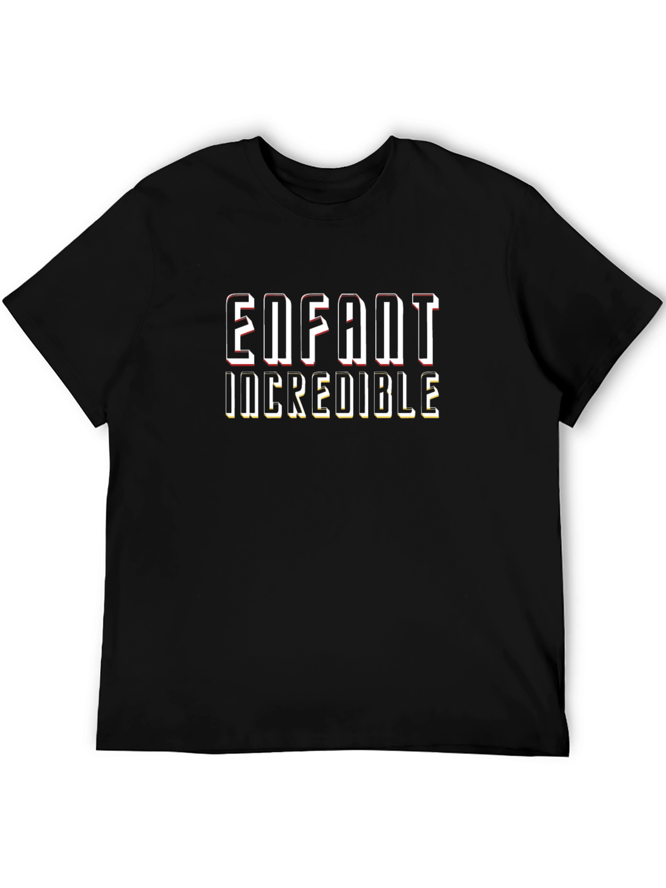 Enfant Incredible Black Graphic Tee