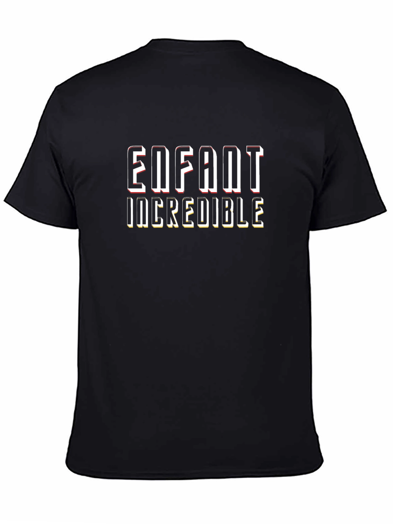 Enfant Incredible Black Graphic Tee
