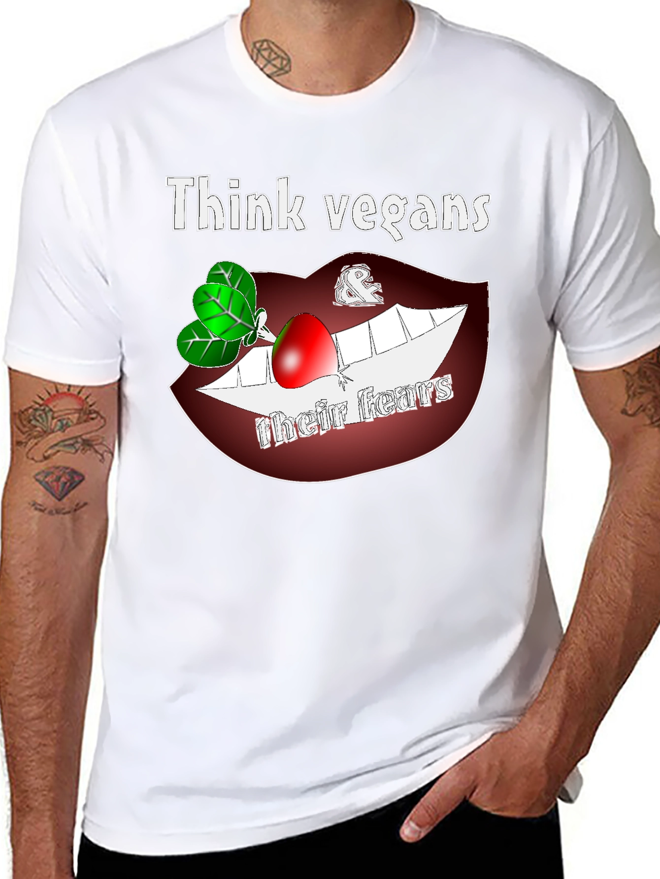 Think Vegans Their Fears T-Shirt
