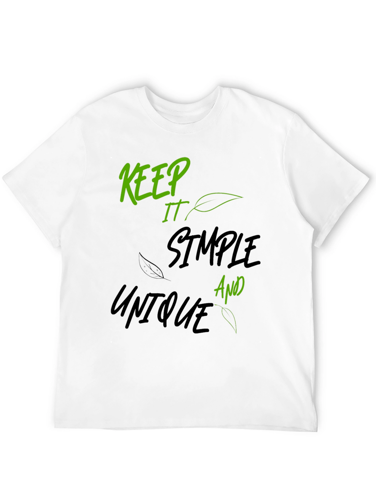 Keep It Simple T-Shirt: Unique Design