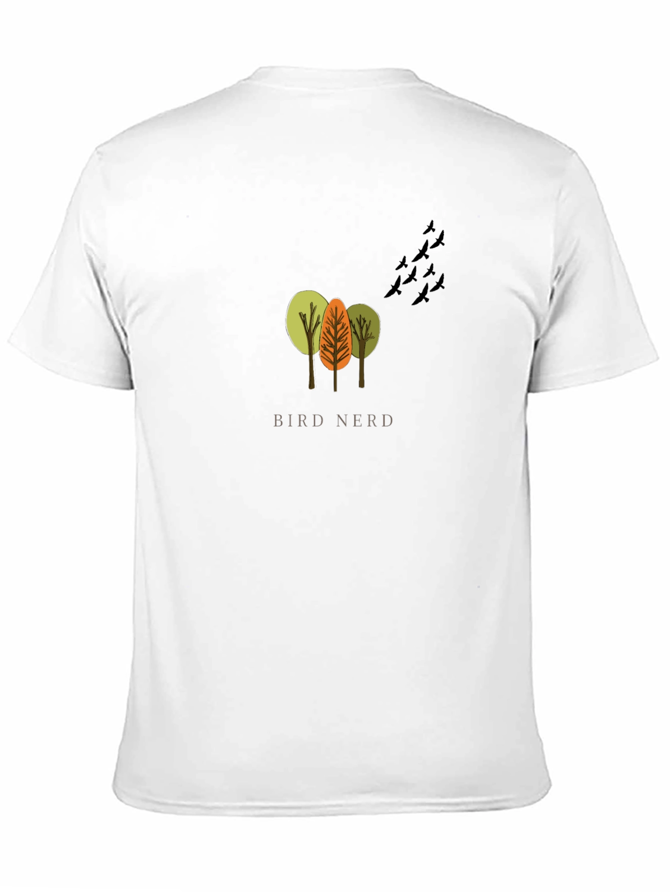 Bird Nerd Graphic Tee - Nature Lover Shirt