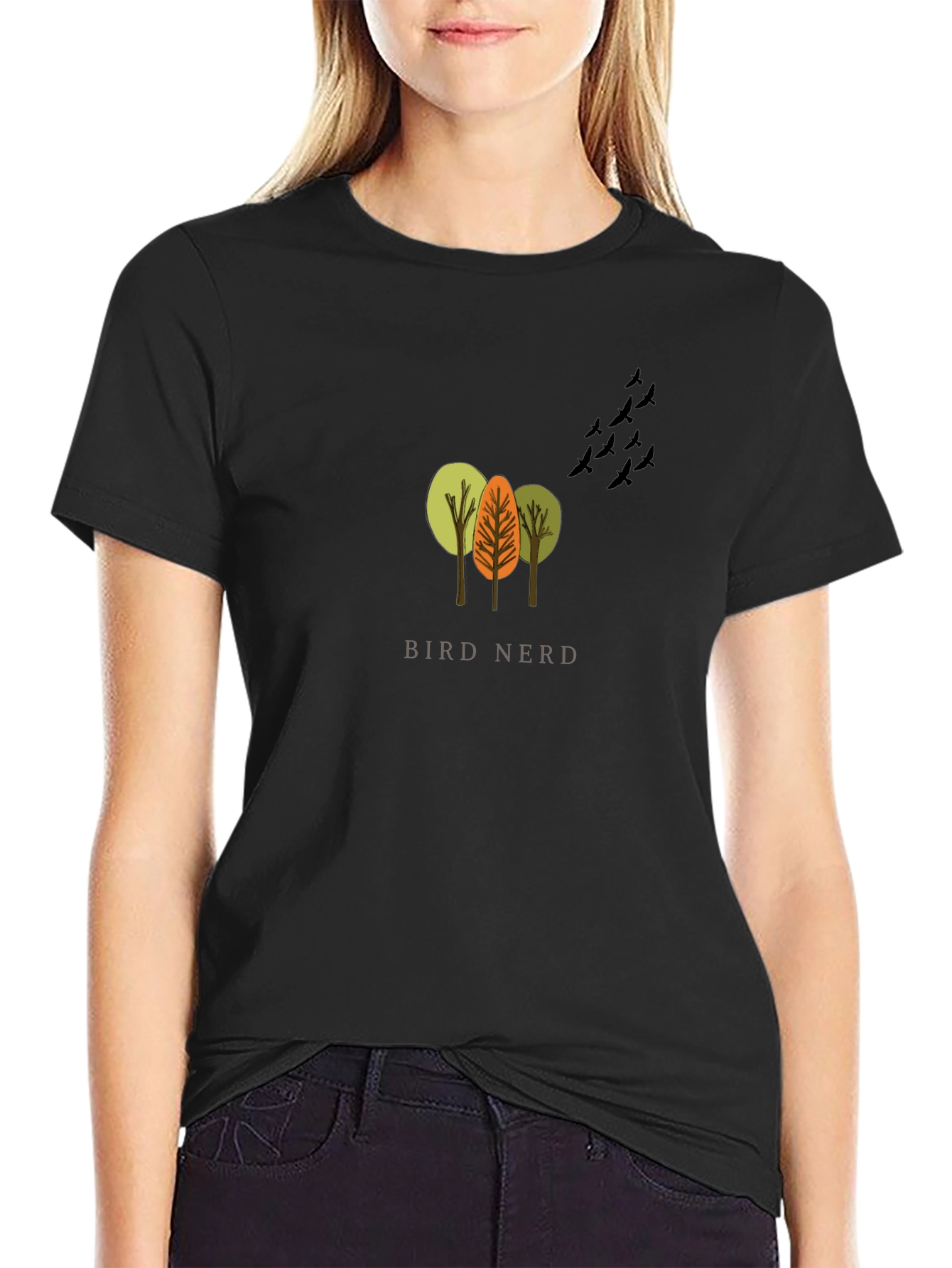 Bird Nerd Graphic Tee - Nature Lover Shirt