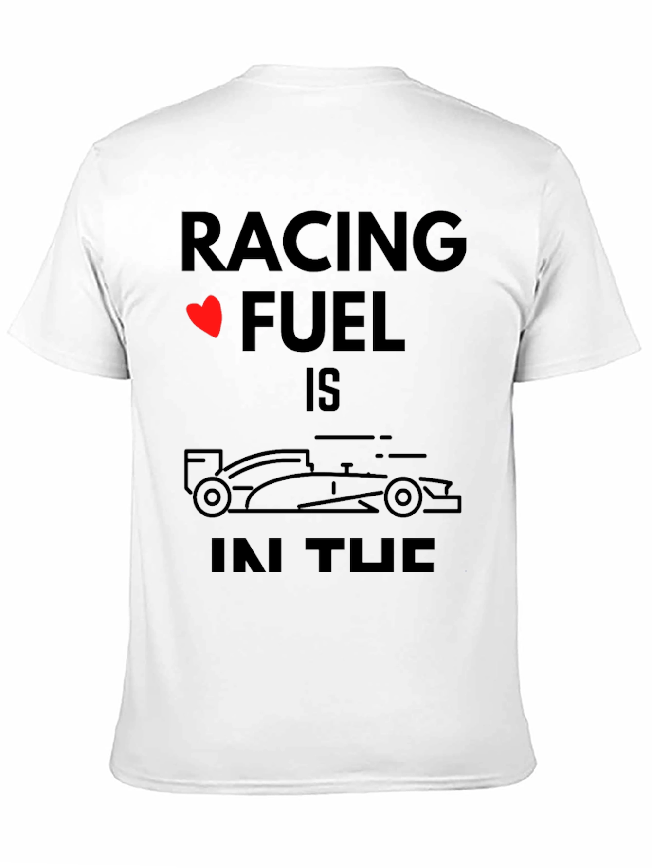 Racing Fuel T-Shirt: Formula 1 Fan Apparel