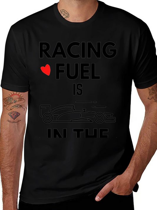 Racing Fuel T-Shirt: Formula 1 Fan Apparel