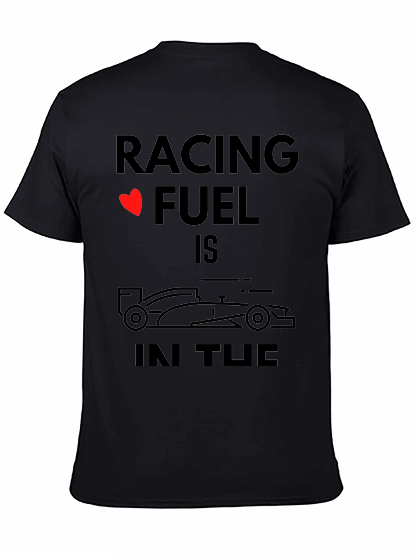 Racing Fuel T-Shirt: Formula 1 Fan Apparel