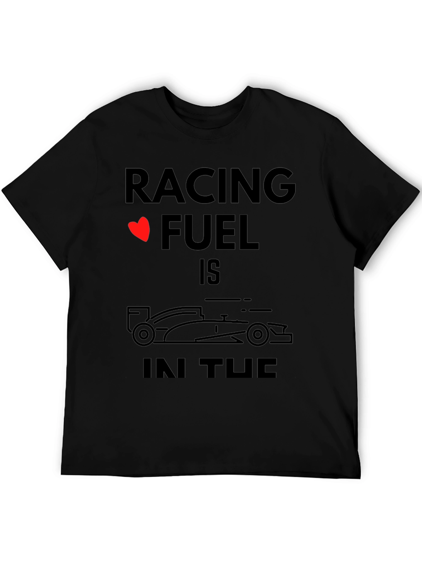 Racing Fuel T-Shirt: Formula 1 Fan Apparel