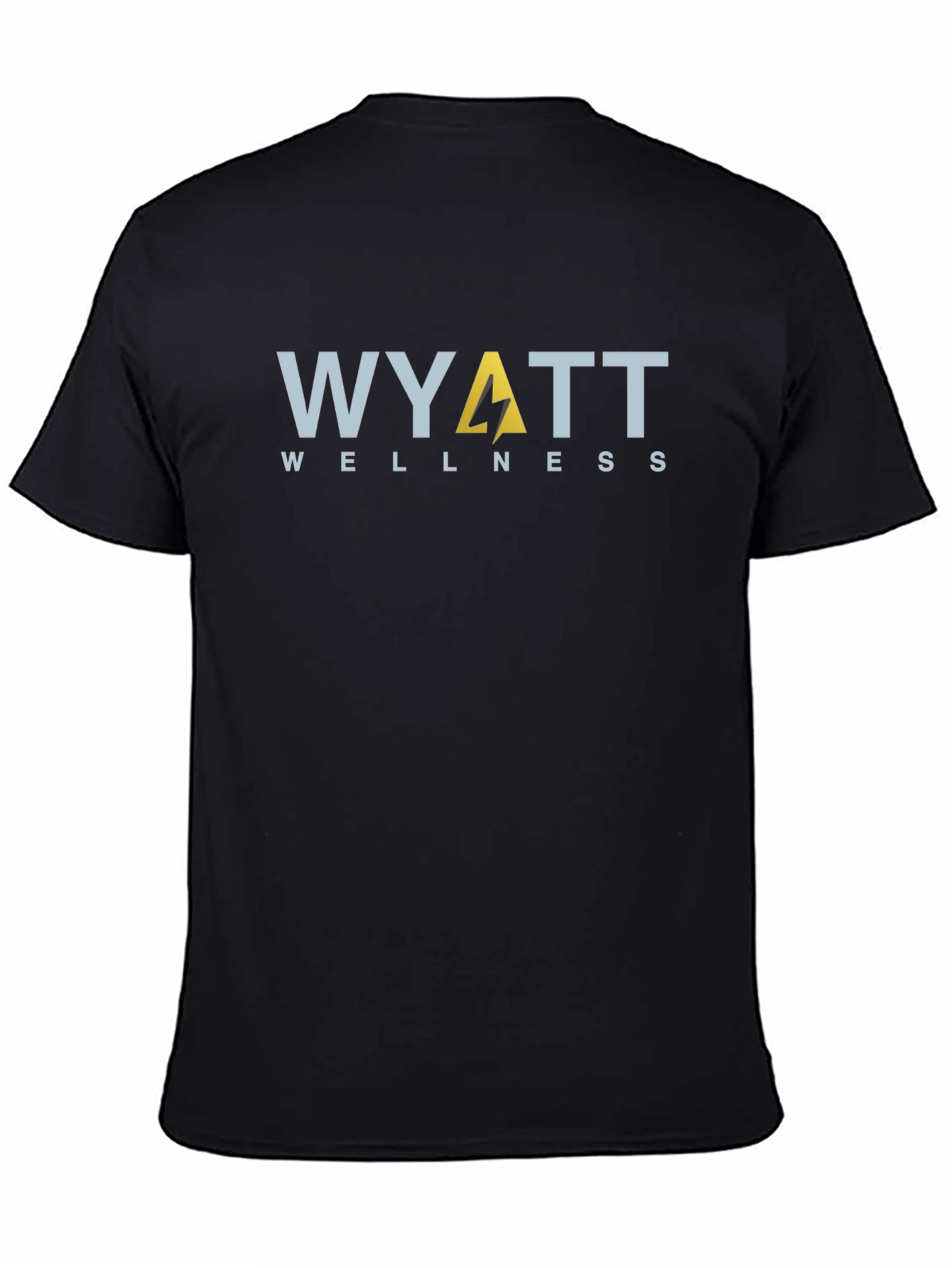 Wyatt Wellness Black T-Shirt - Modern Style
