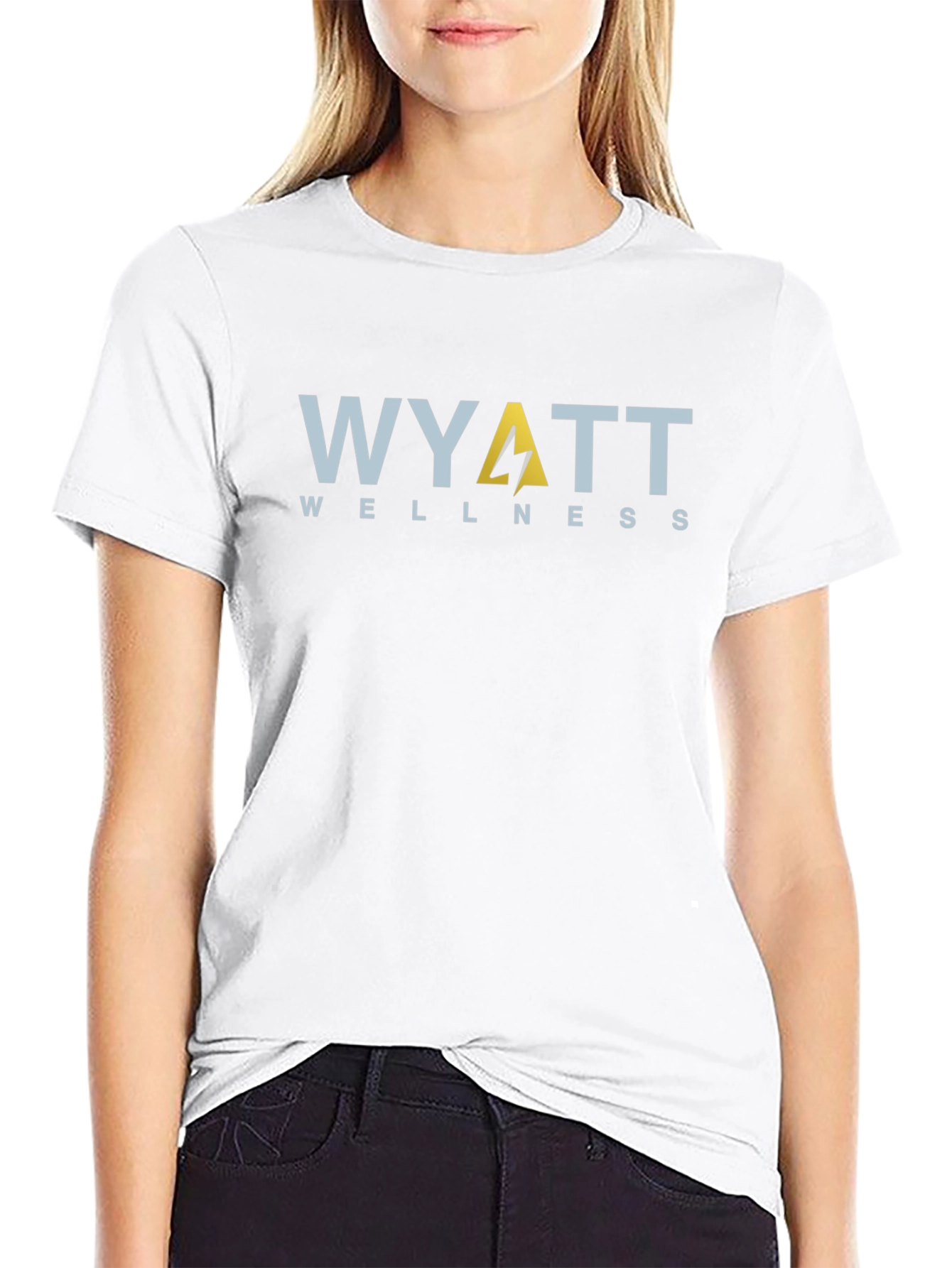 Wyatt Wellness Black T-Shirt - Modern Style