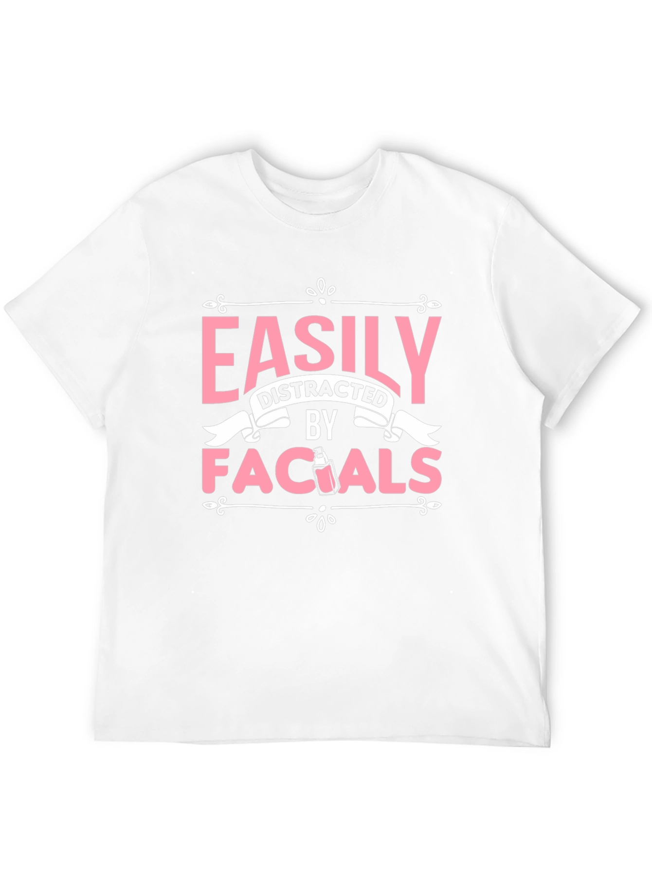 Easily Distracted By Facials Graphic Tee