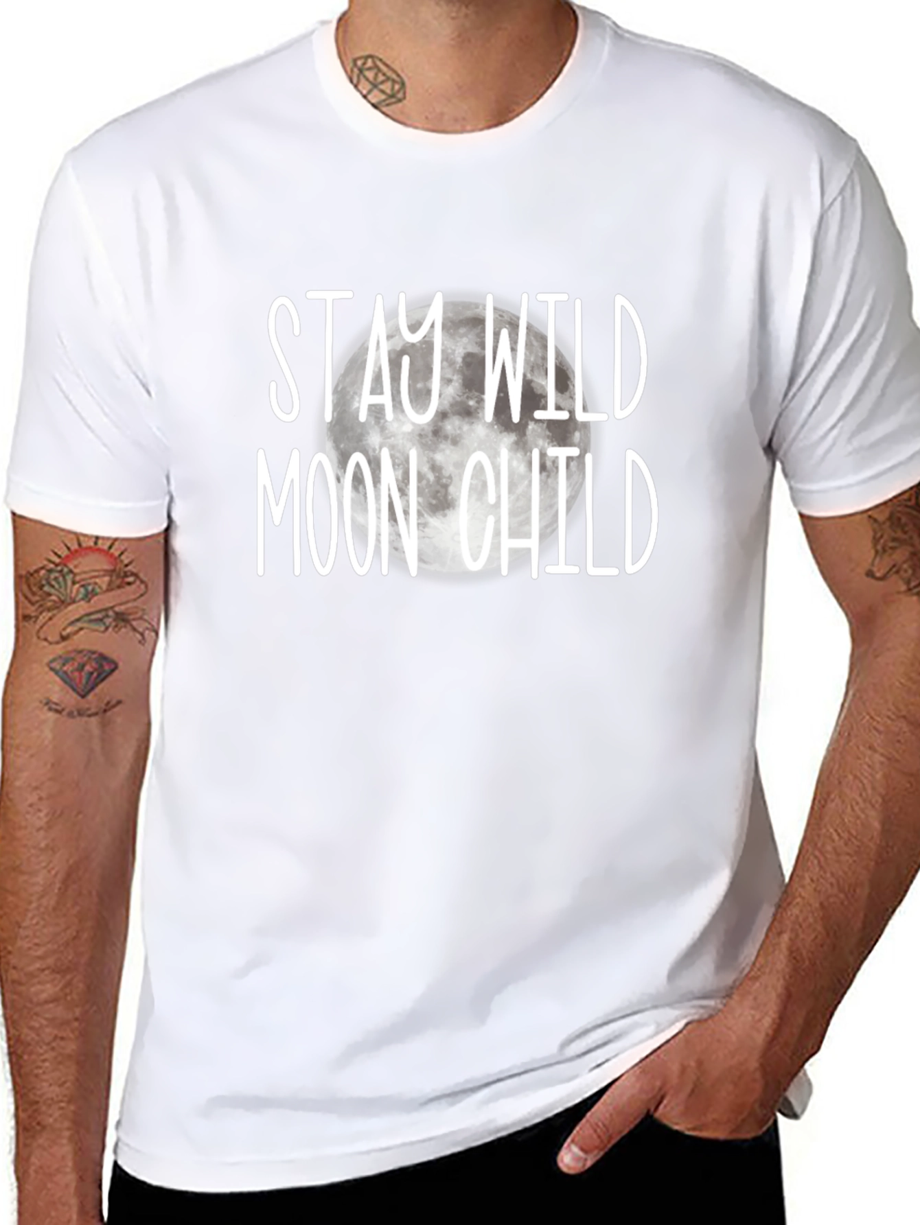 Stay Wild Moon Child Graphic T-Shirt