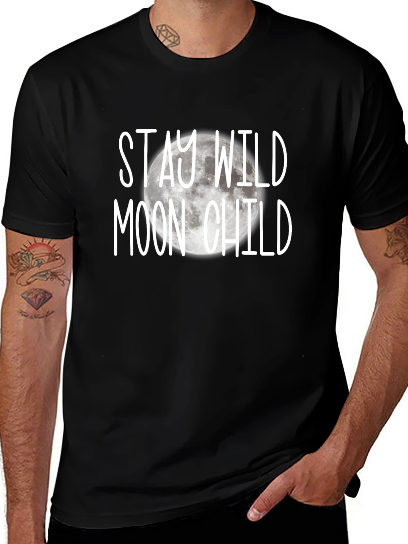 Stay Wild Moon Child Graphic T-Shirt