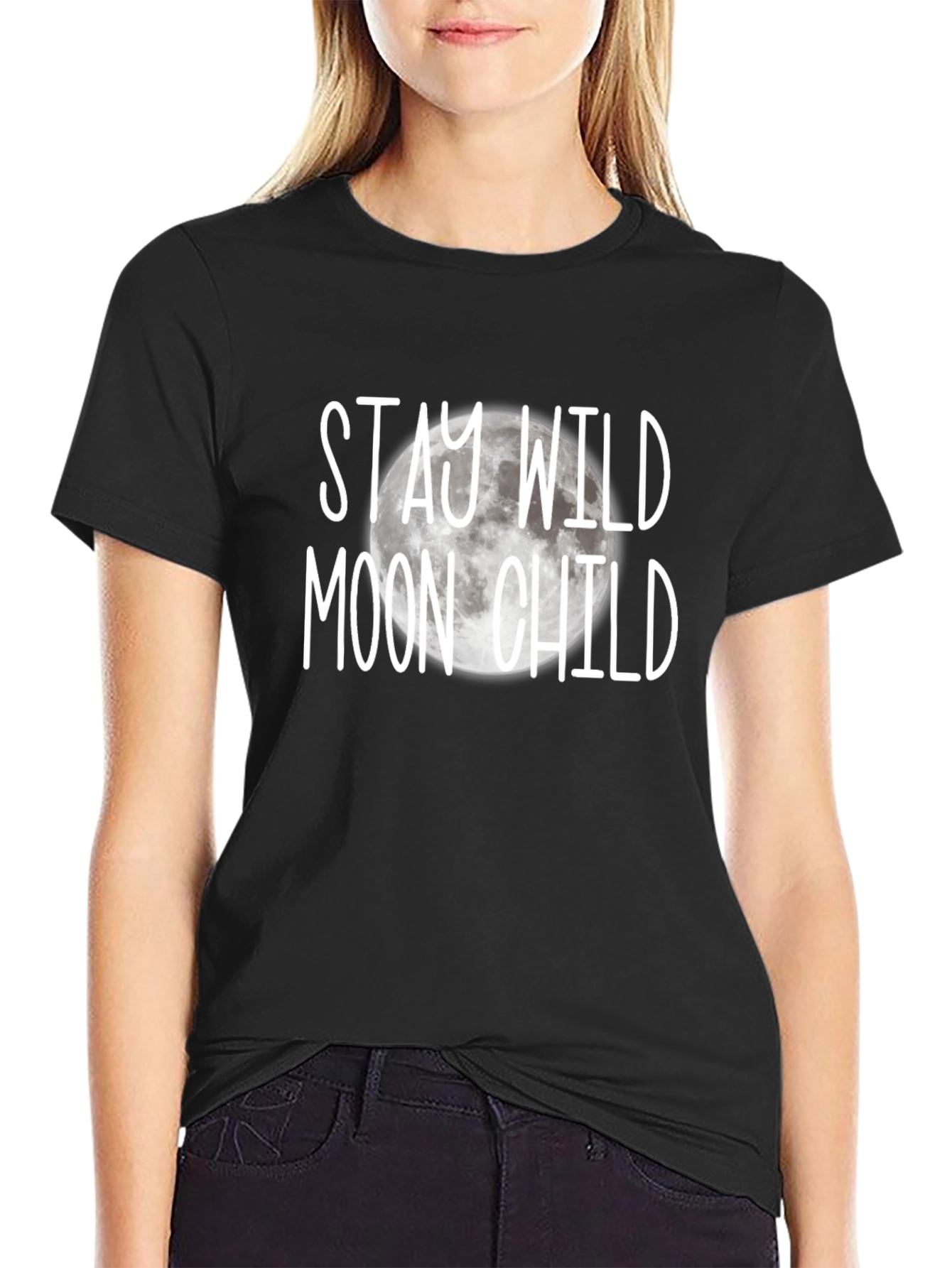 Stay Wild Moon Child Graphic T-Shirt
