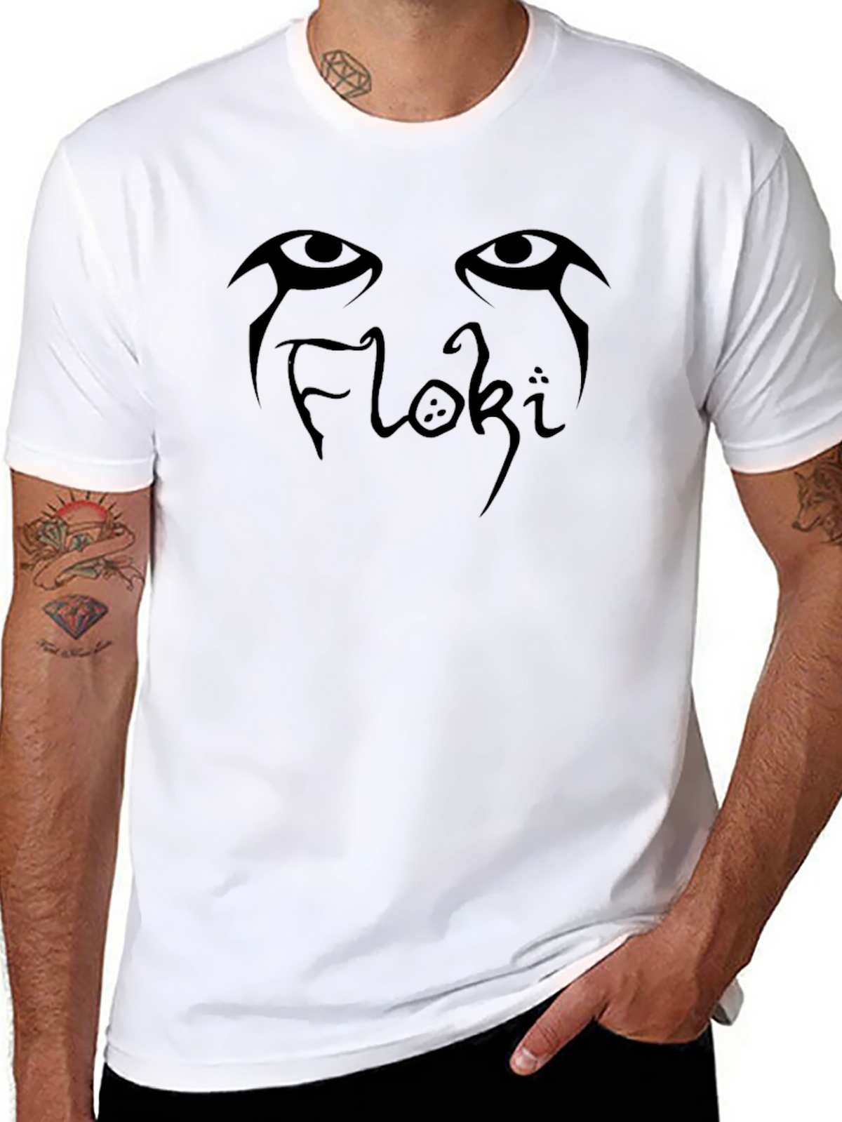 Floki Vikings Inspired Black T-Shirt
