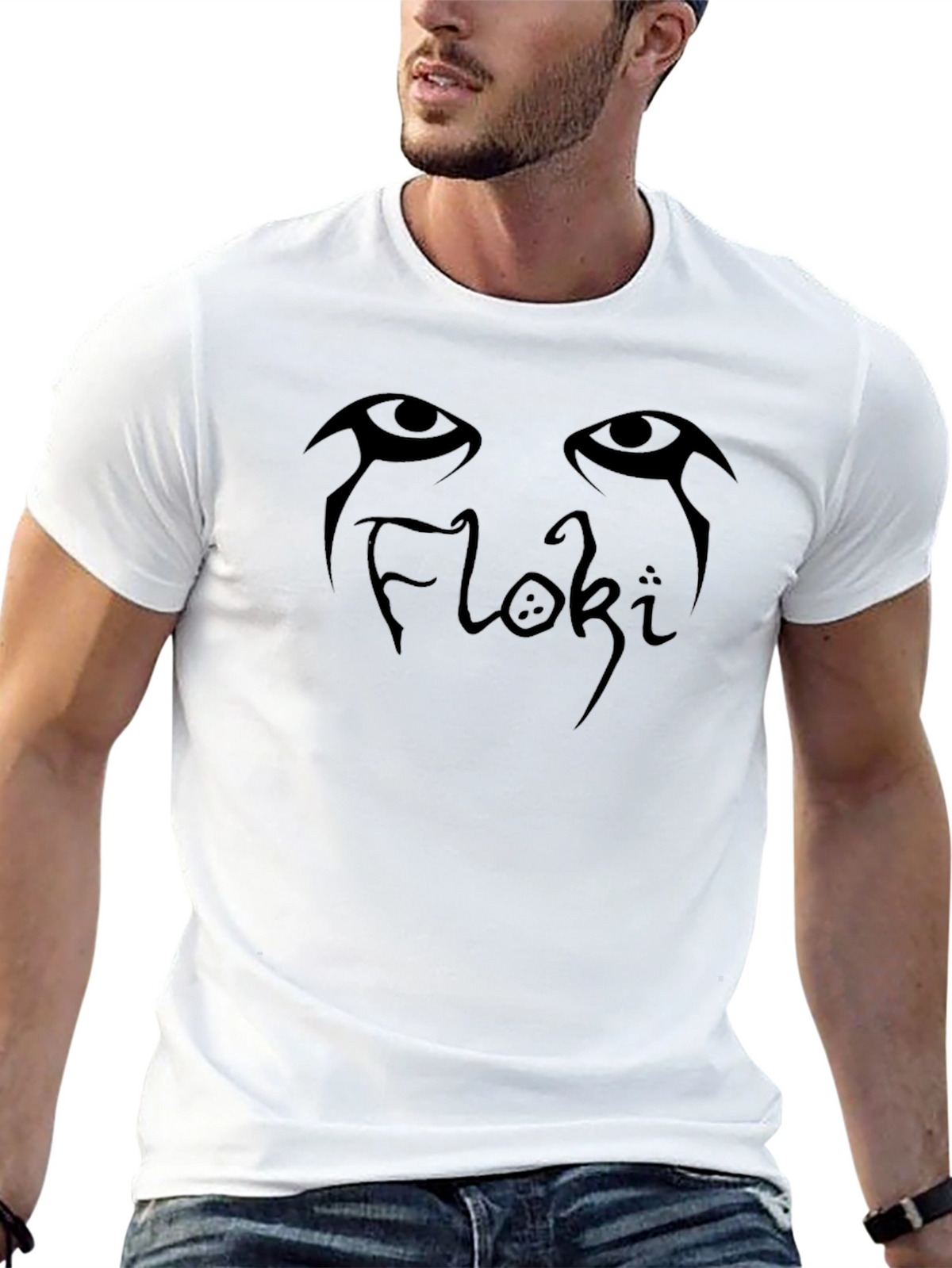 Floki Vikings Inspired Black T-Shirt