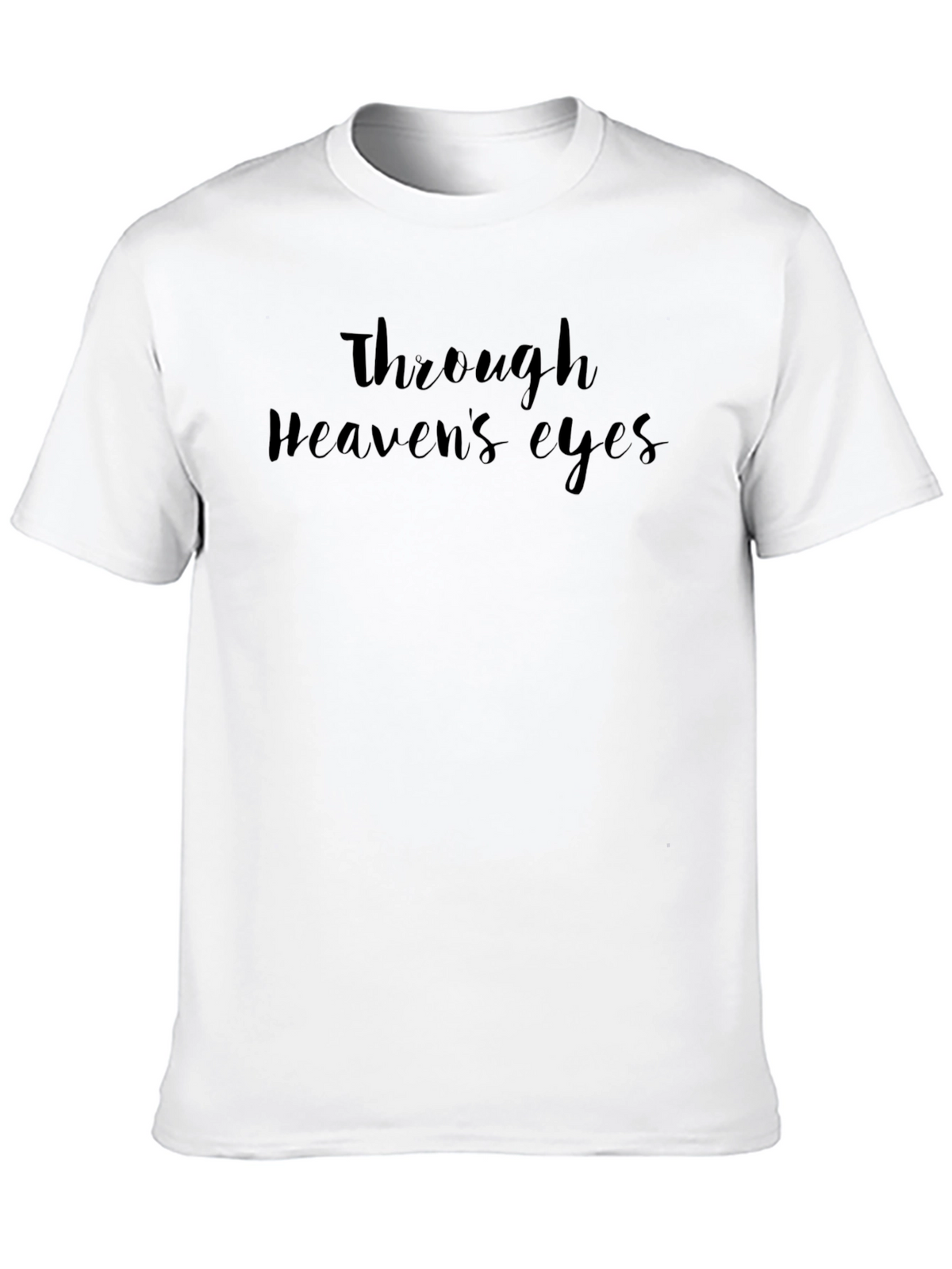 Through Heavens Eyes Black T-Shirt