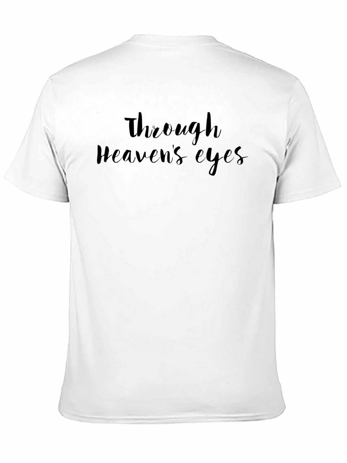 Through Heavens Eyes Black T-Shirt