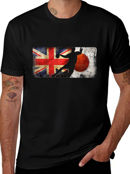 Union Jack Japan Handball T-Shirt
