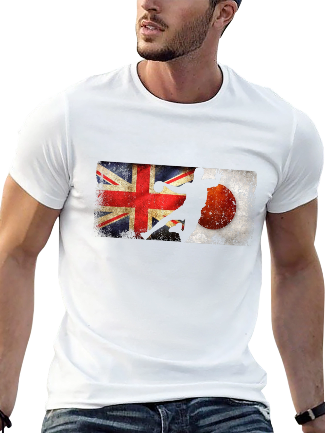 Union Jack Japan Handball T-Shirt