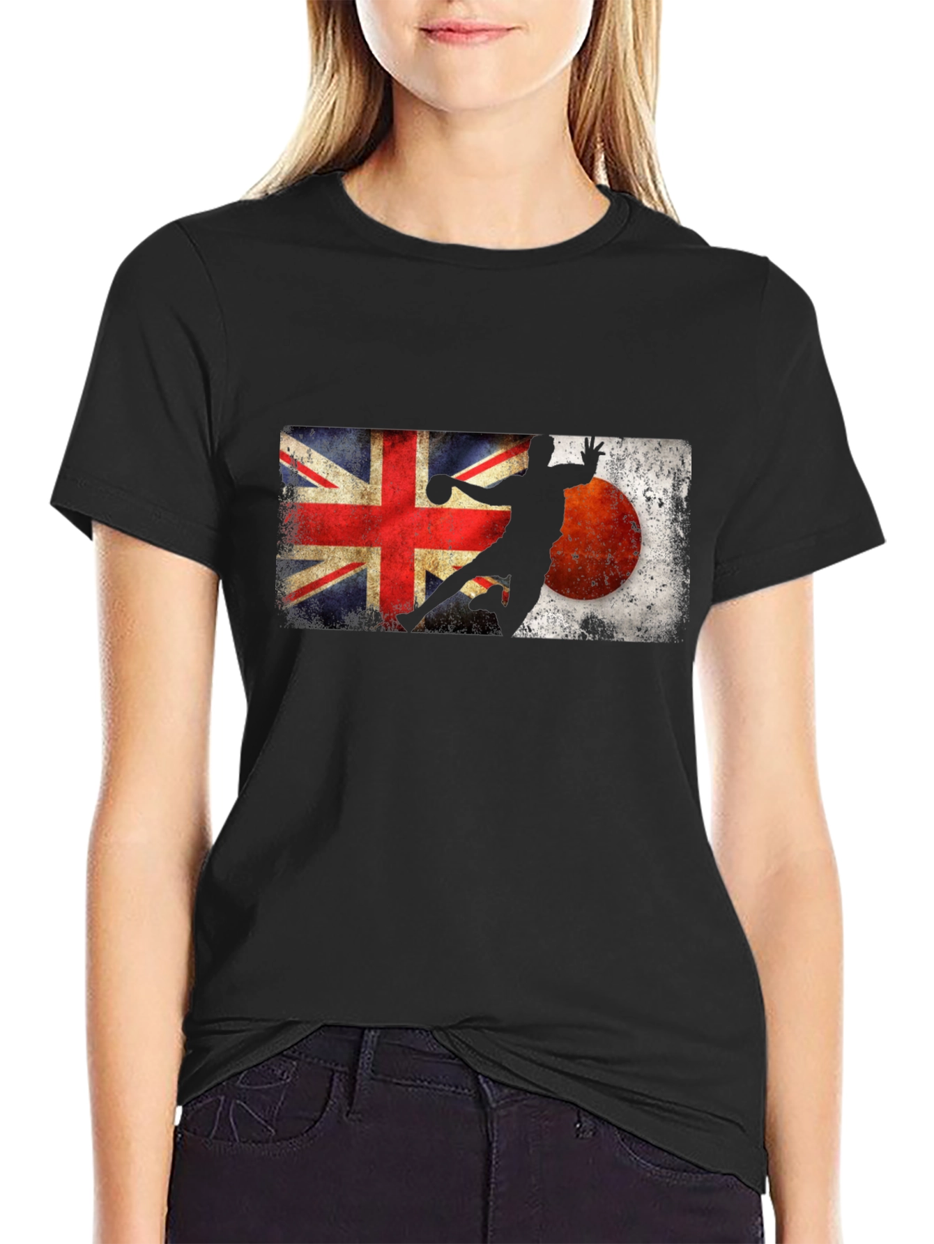 Union Jack Japan Handball T-Shirt